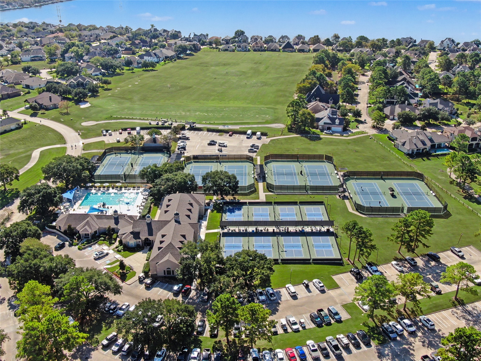 Outstanding recreational amenities surrounded by beautifully maintained grounds.