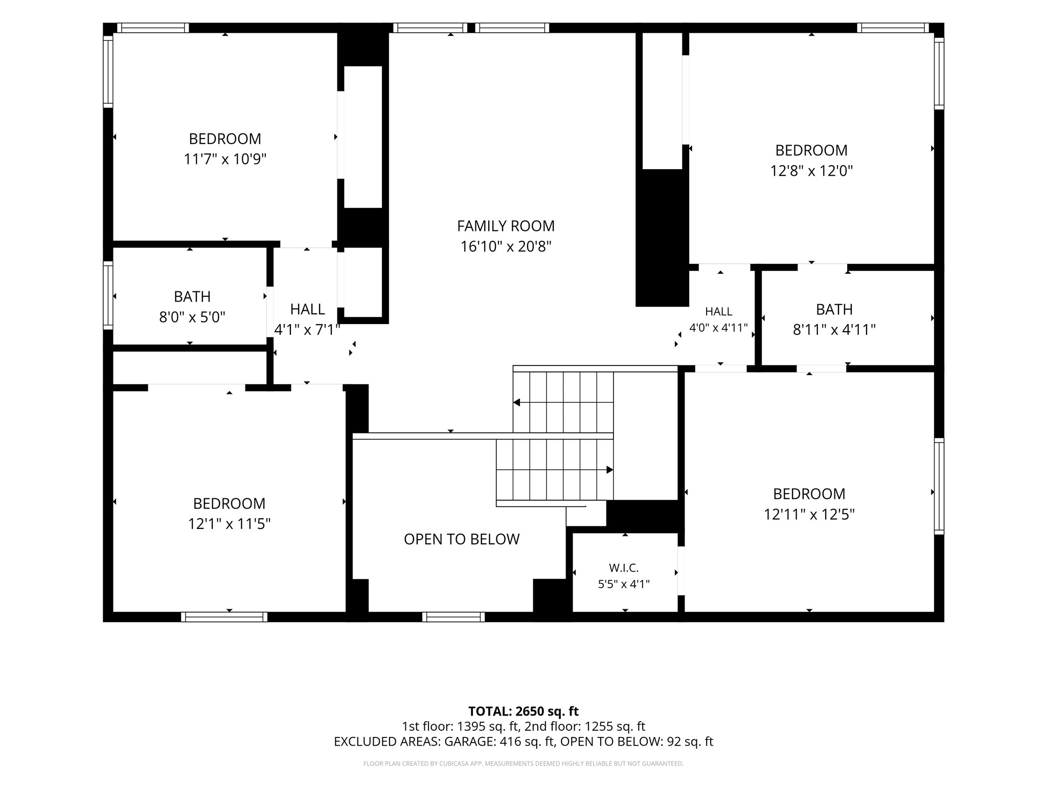 14123 Torrey Forest Dr - 2nd floor plan