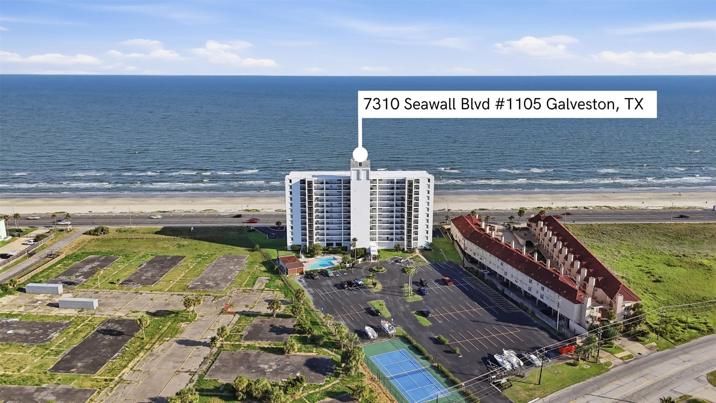 Oceanfront living at its finest in Galveston, TX, with stunning beach views and modern amenities just steps from the shoreline.