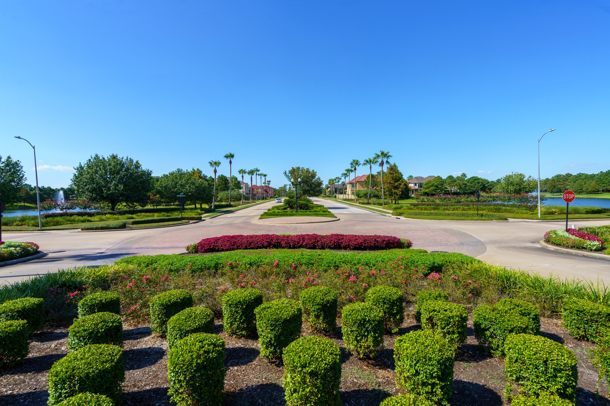 Gated community LAKES ON ELDRIDGE NORTH