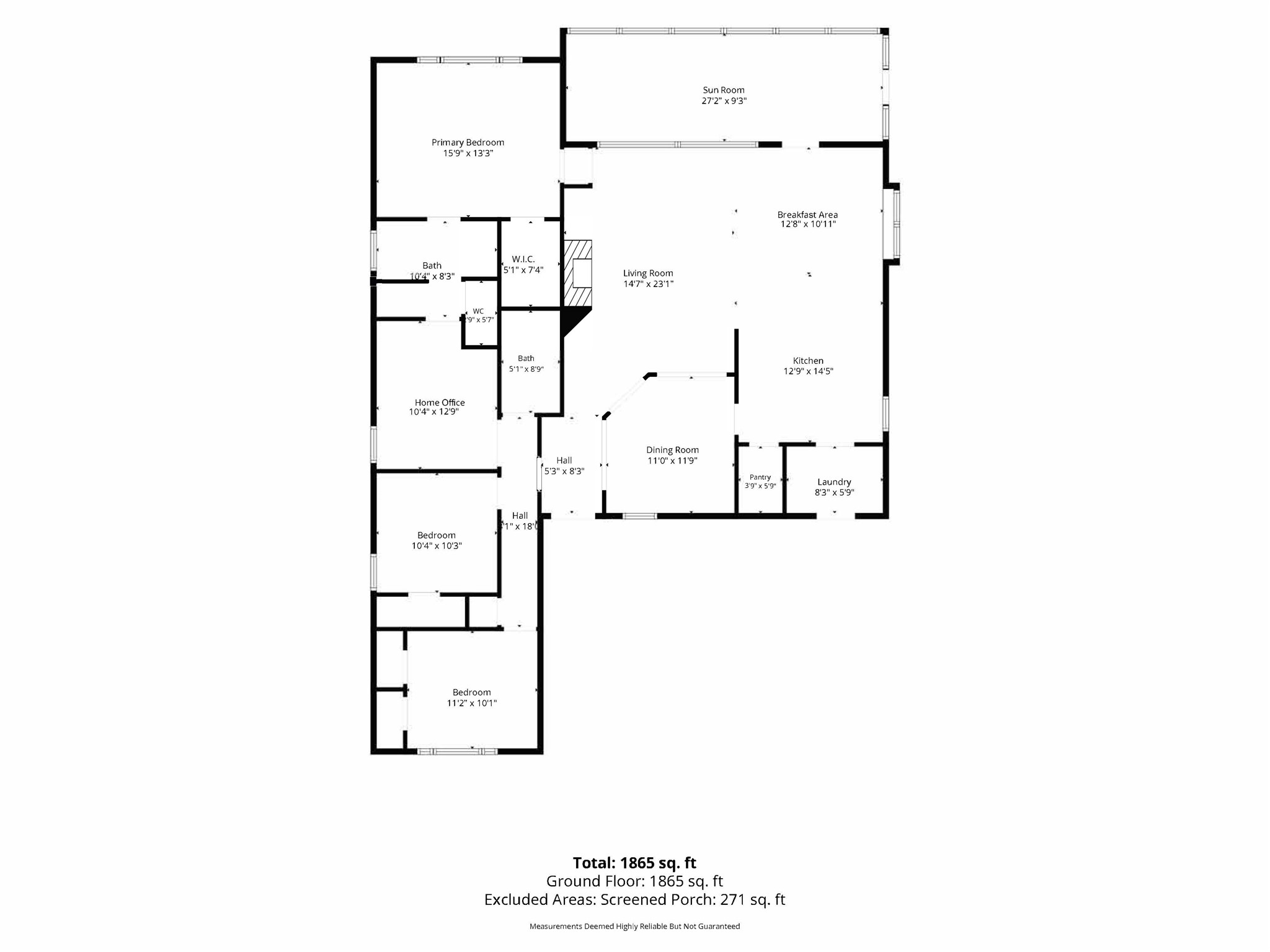One story floor plan offering an abundance of space and versatility. This layout features an open-concept design that maximizes natural light, functional living areas, and seamless transitions between rooms, making it ideal for both entertaining and daily comfort.