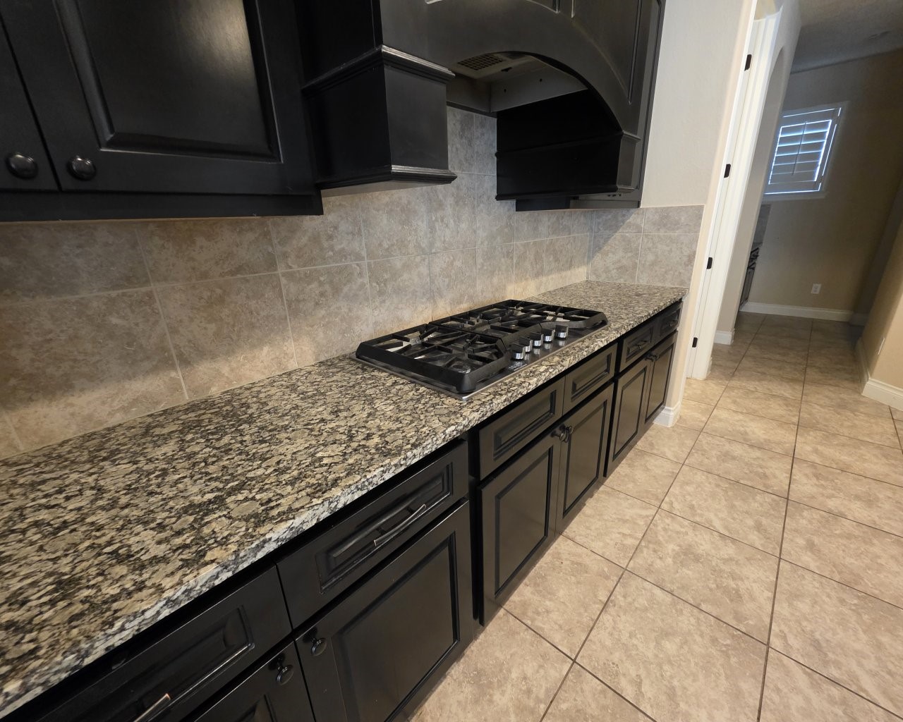 Lots of cabinet and counter space
