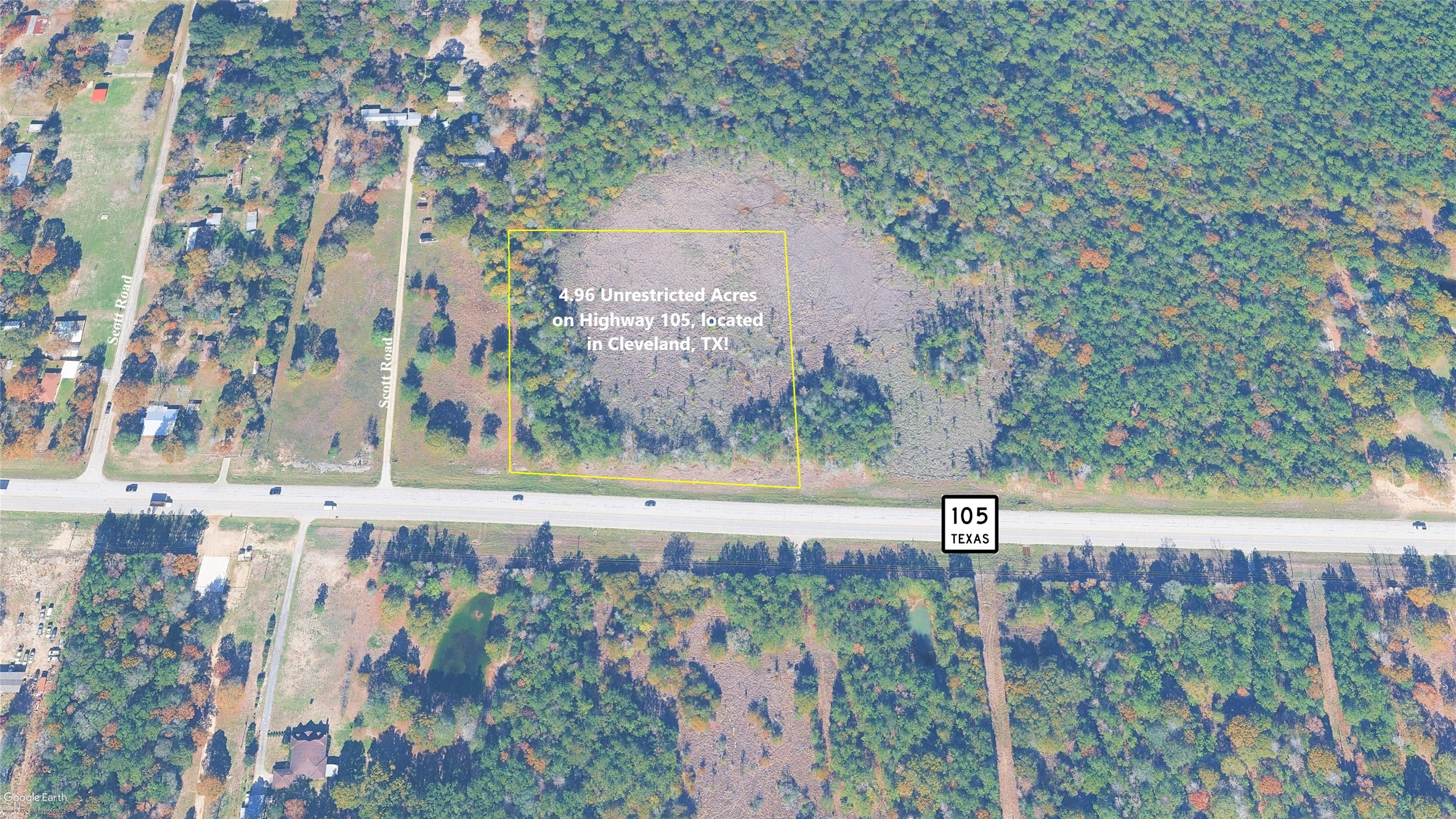 4.96 Acres Highway 105, Cleveland, TX 77328 4.96 Acres Highway 105, Cleveland, TX 77328