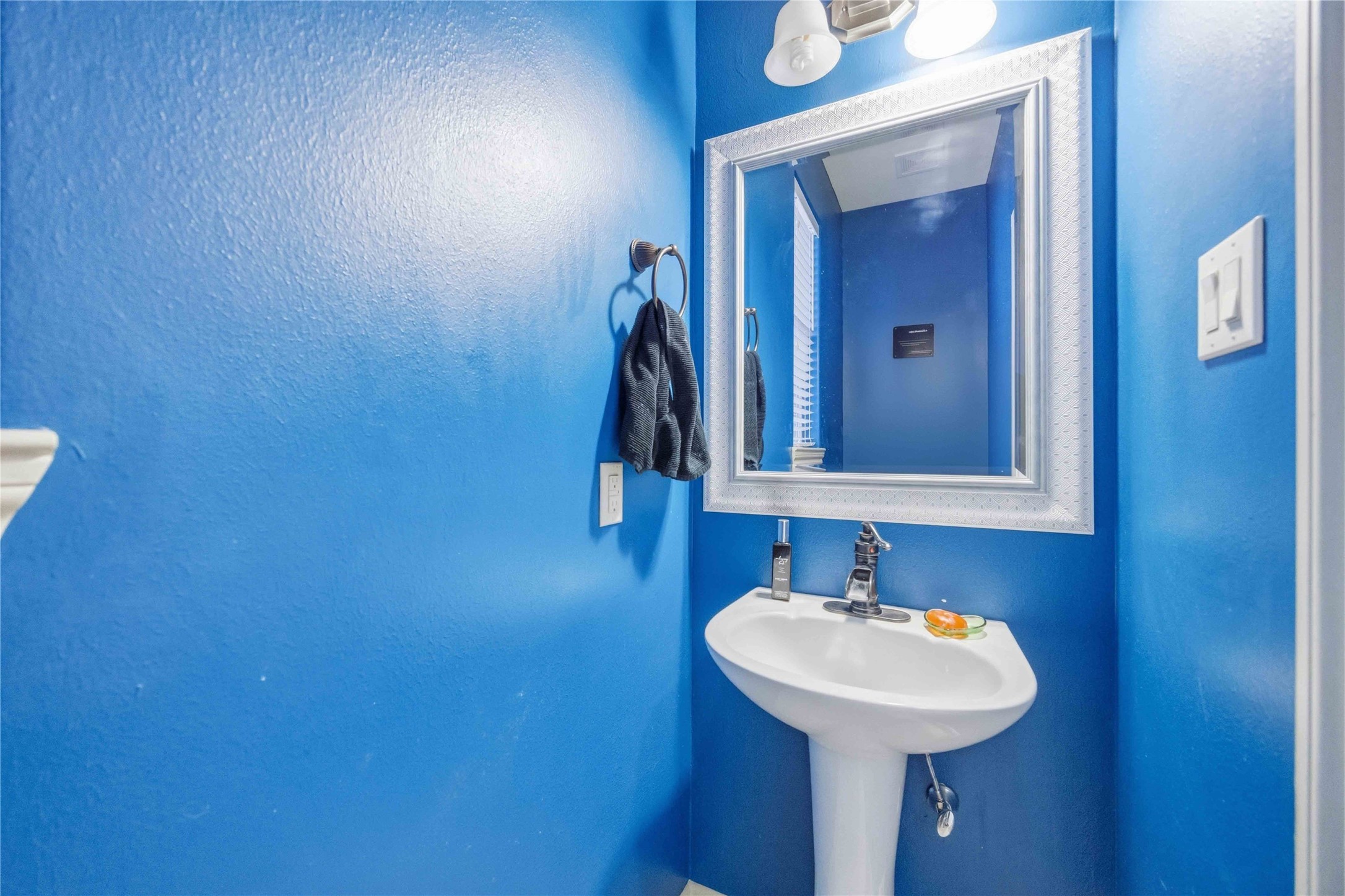 Half bath conveniently located on 1st floor.