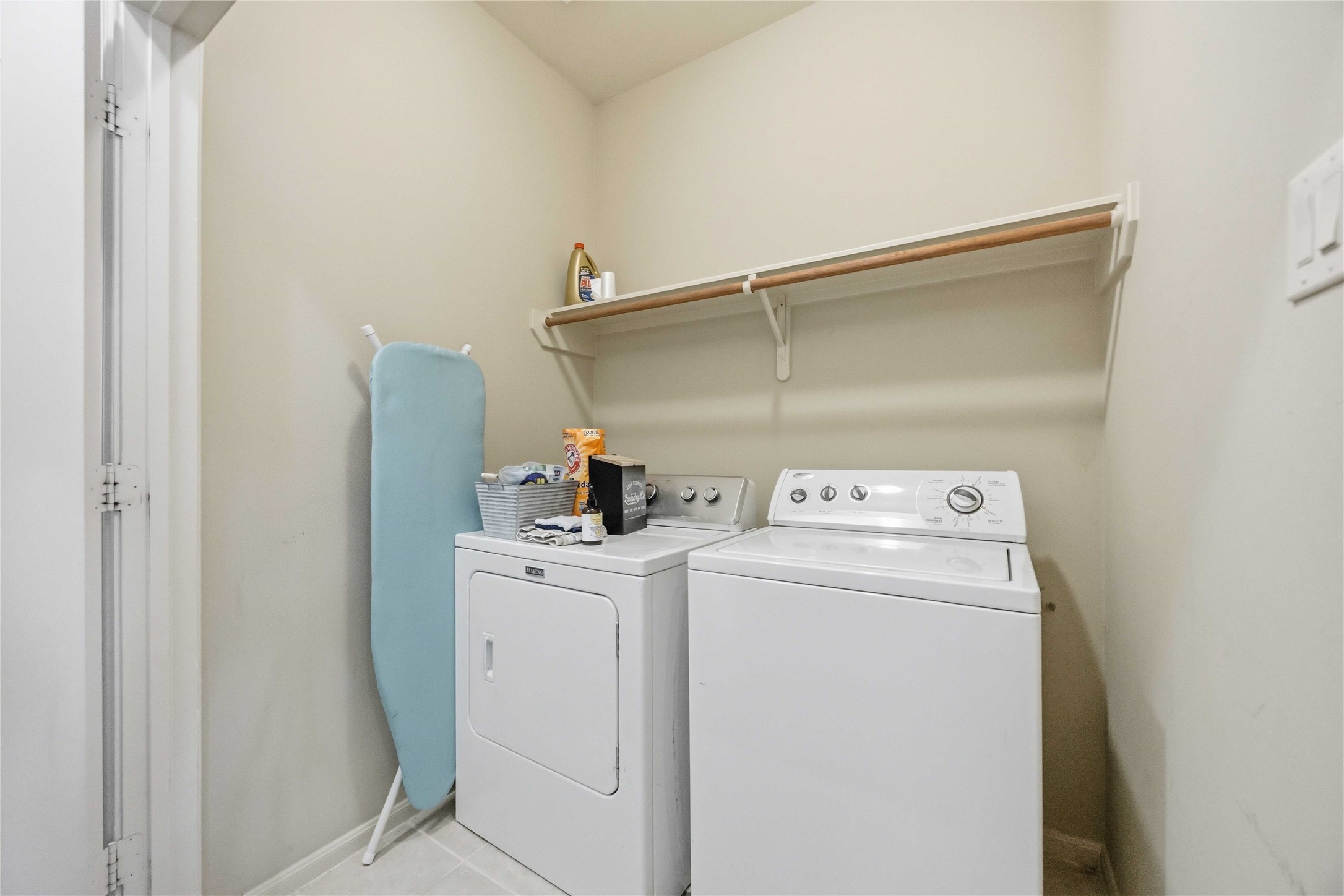 Washer and dryer included