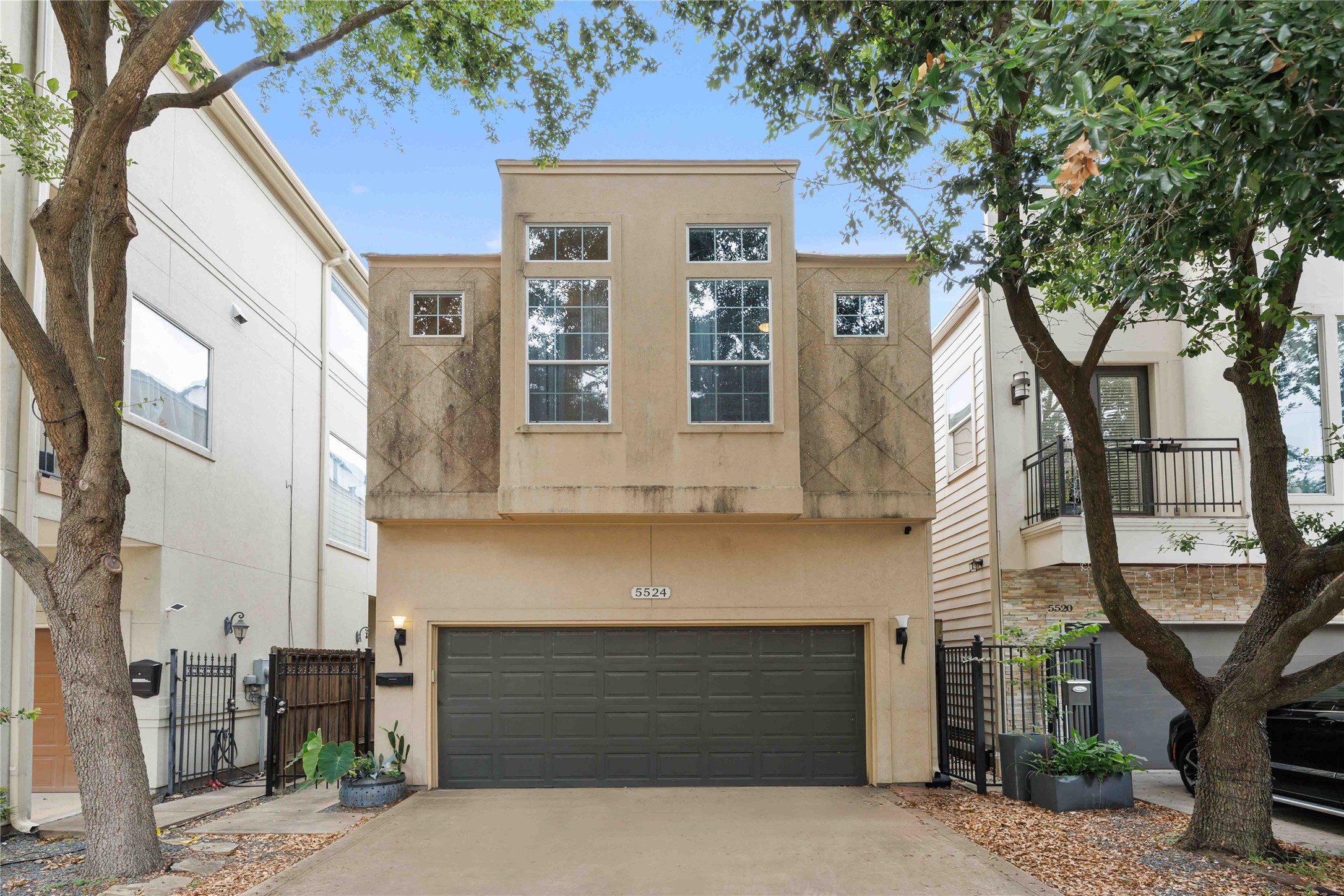 Double wide driveway!