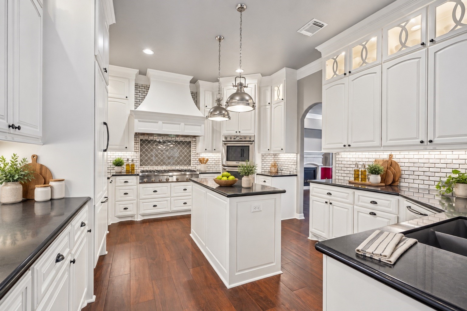 Virtually Staged. This is a kitchen dream!