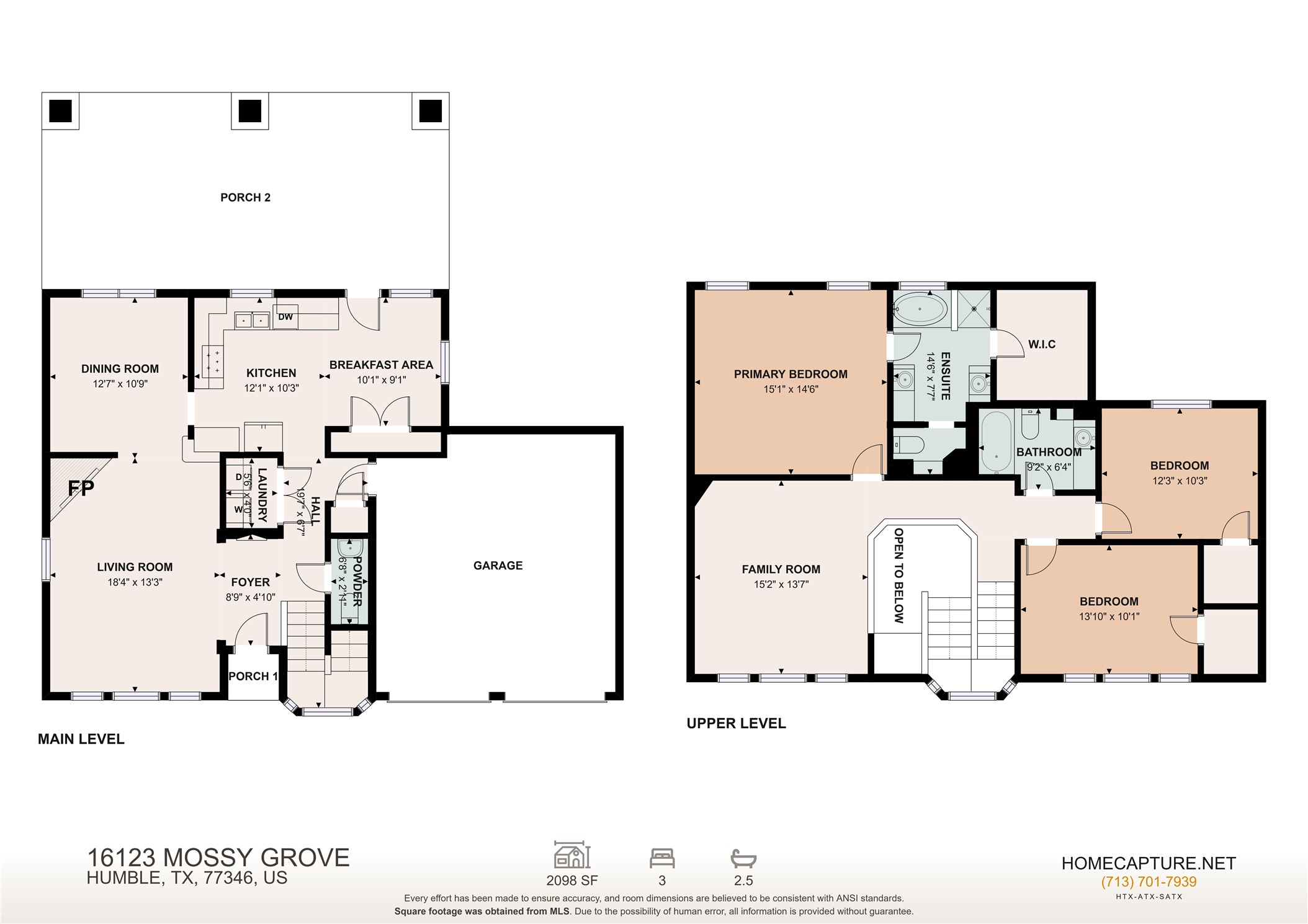 16123 Mossy Grove, Humble, TX 77346