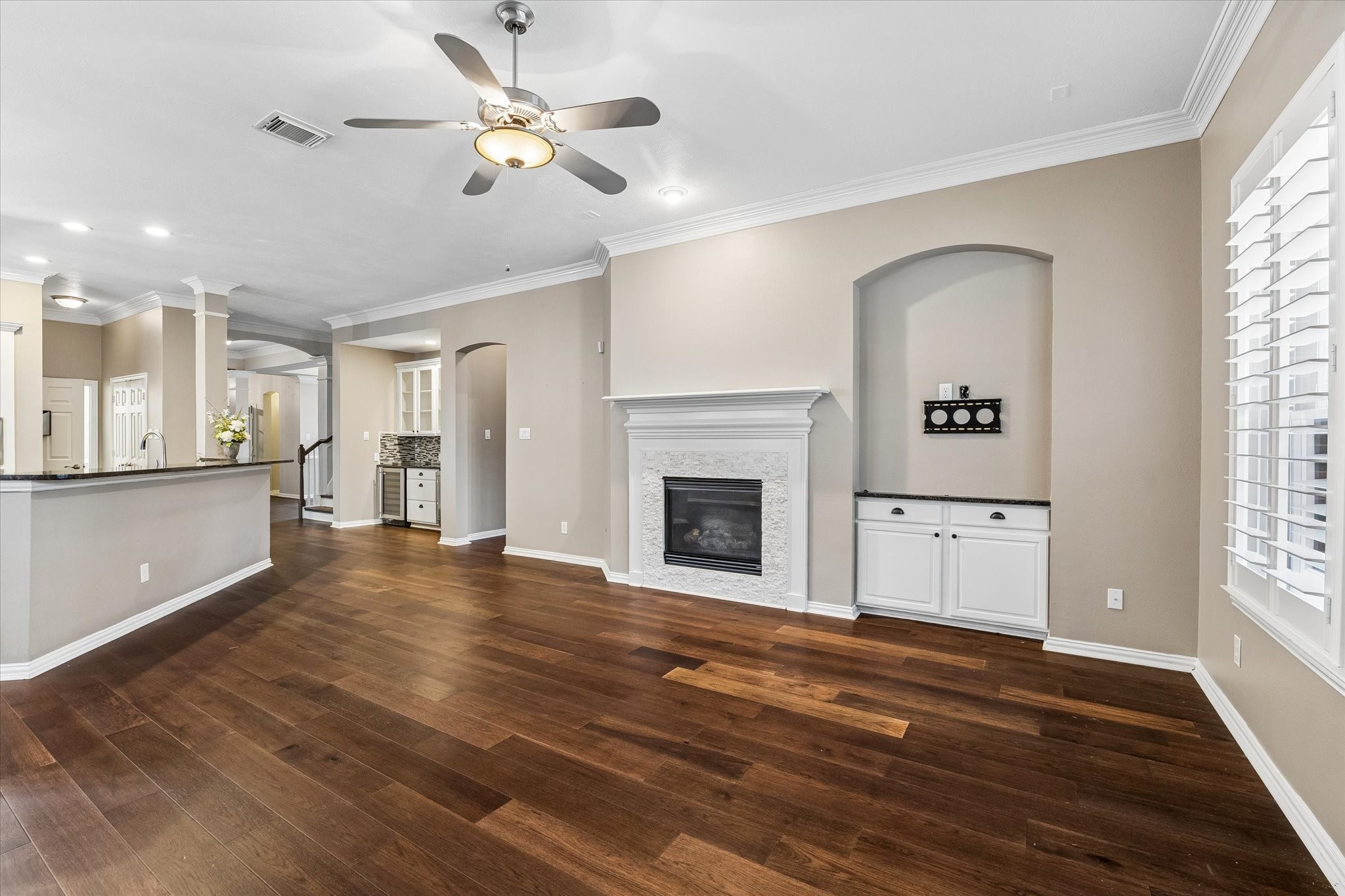 Open floor plan