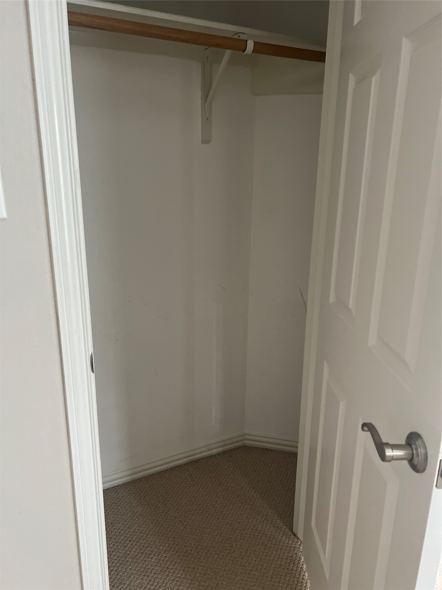 Walk in closet in upstairs bedroom