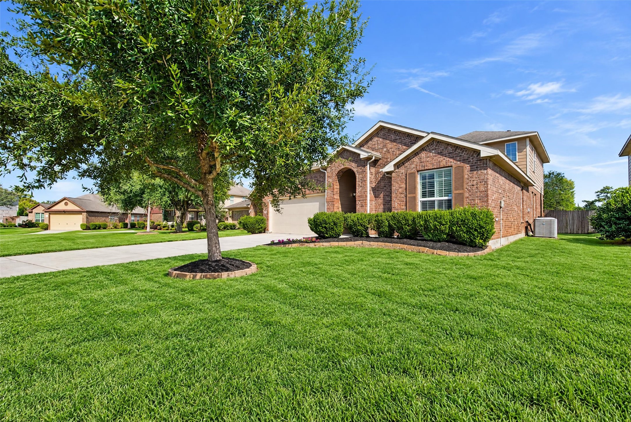 A simple turn around the corner reveals the true size of this 2600 sq ft. home!