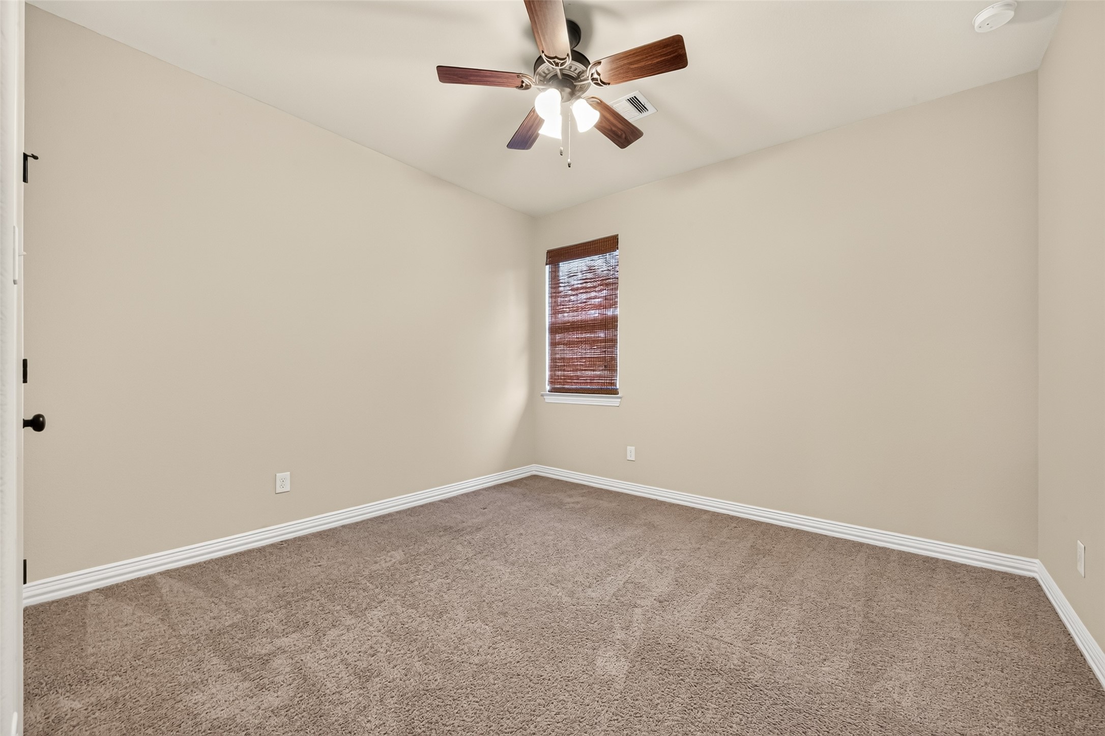 Secondary bedroom with window