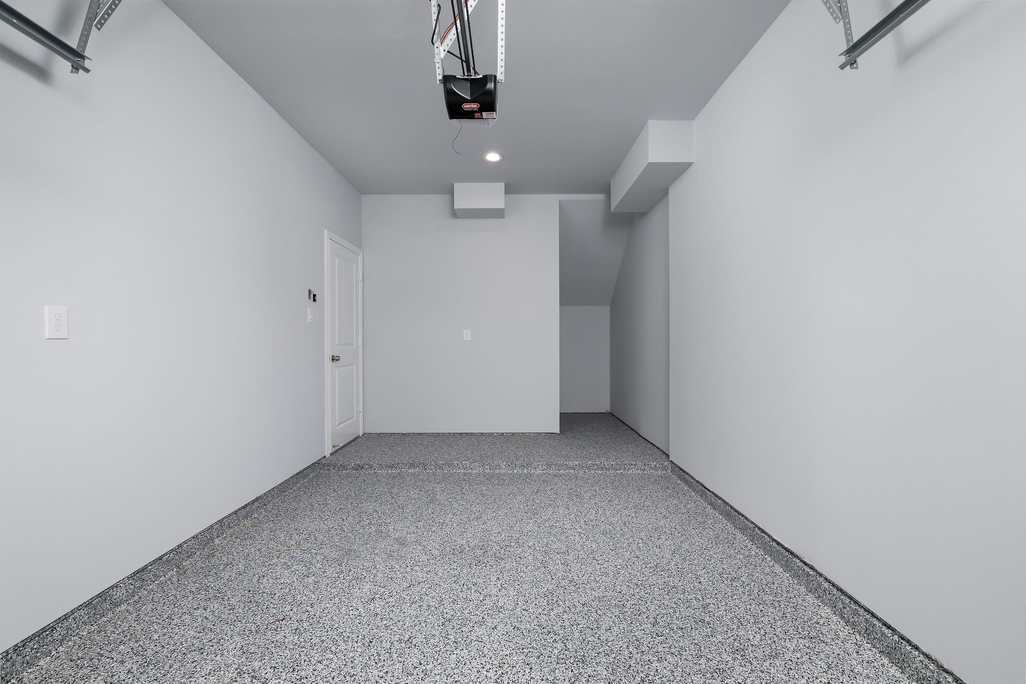 Check out the epoxy in garage.