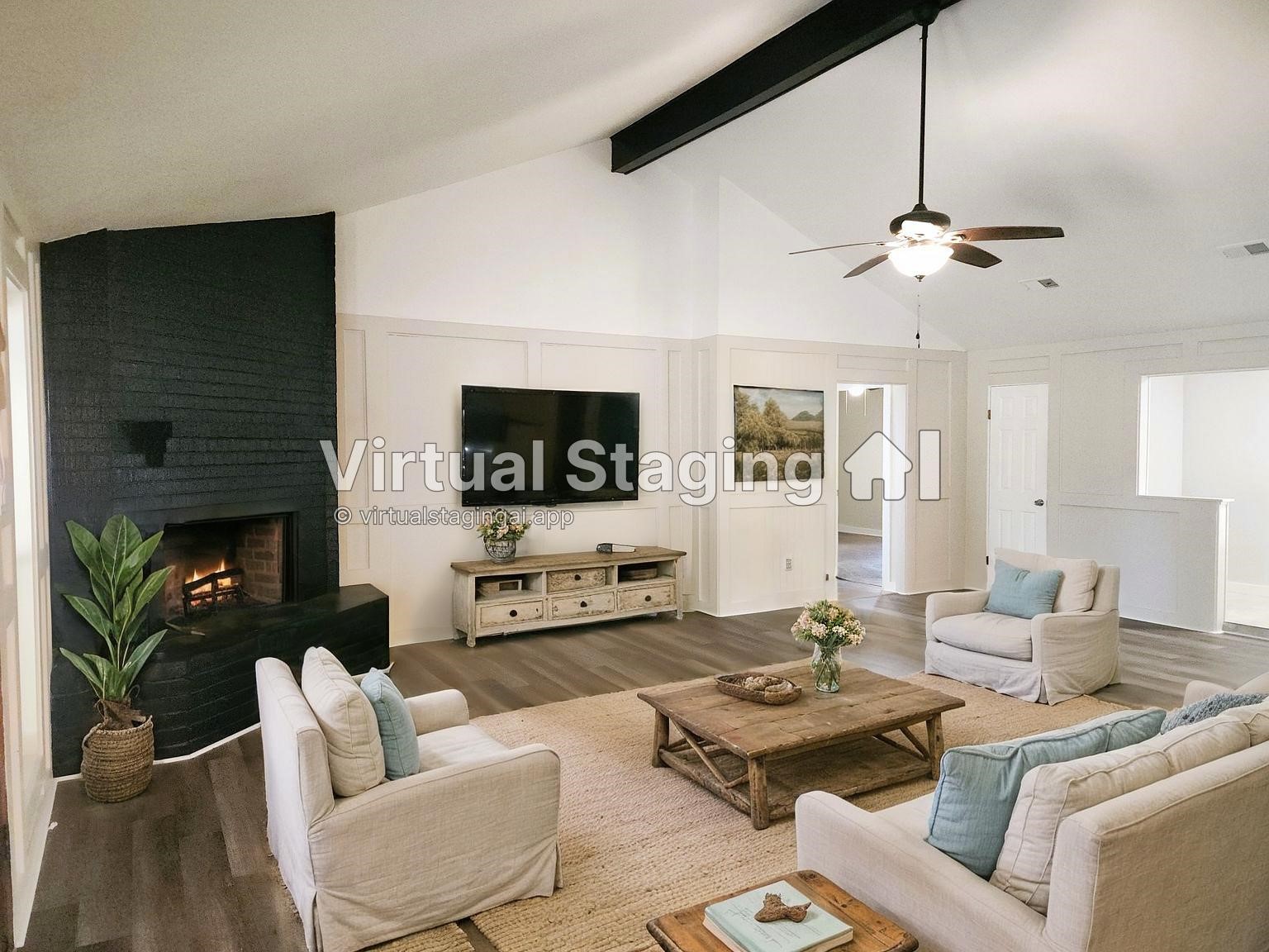 Virtually staged to show you a furniture placement option. Virtually staged to show you a furniture placement option.