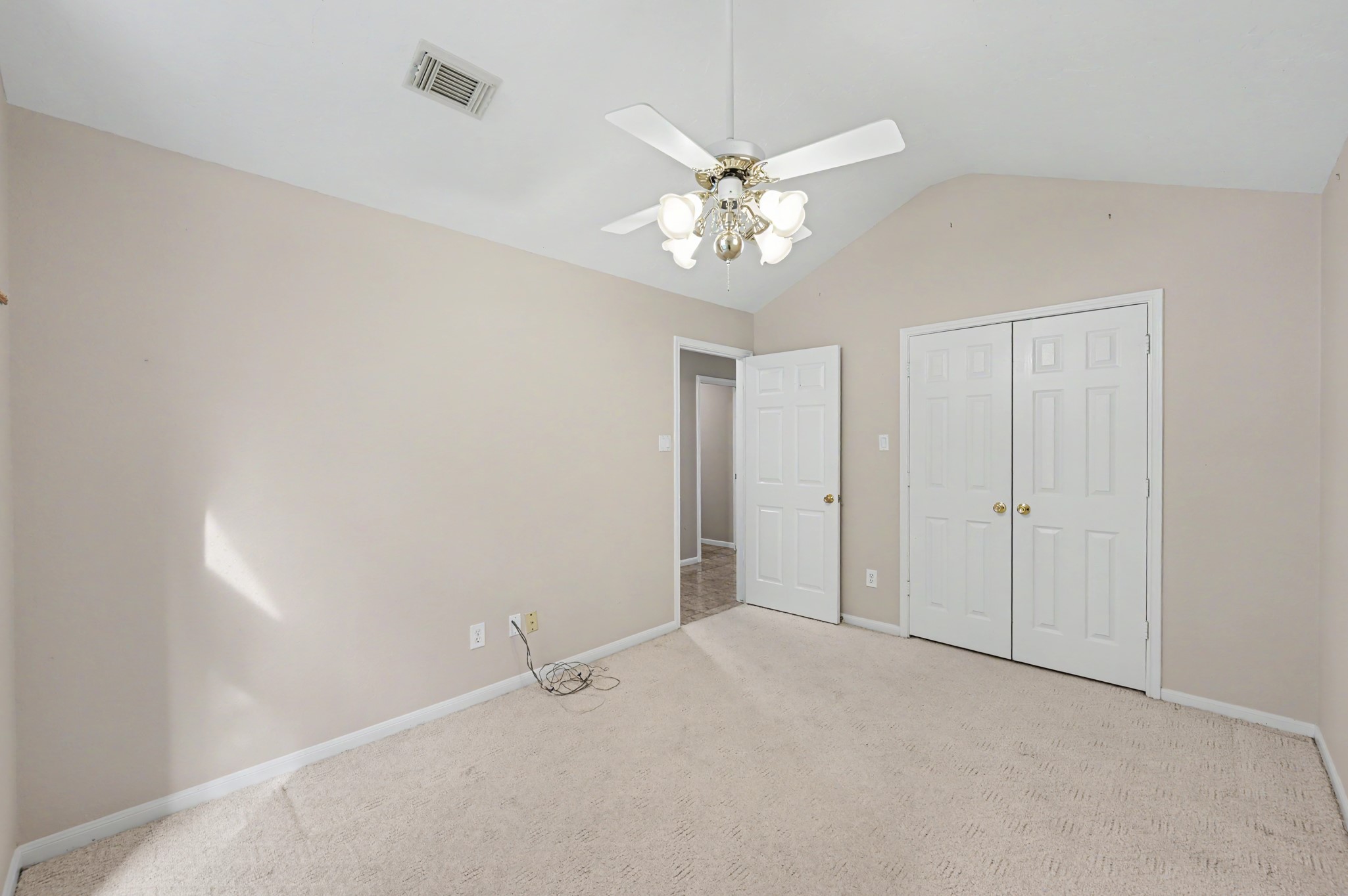 Front Guest Bedroom with generous closet Front Guest Bedroom with generous closet