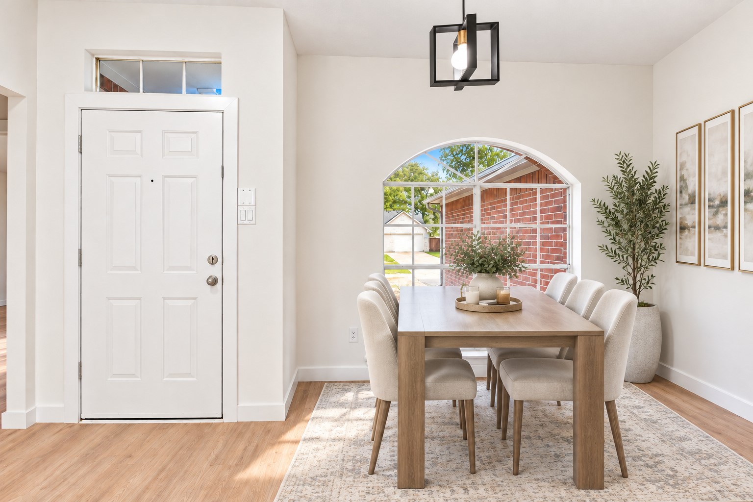Formal Dinning Area *This photo is virtually staged*