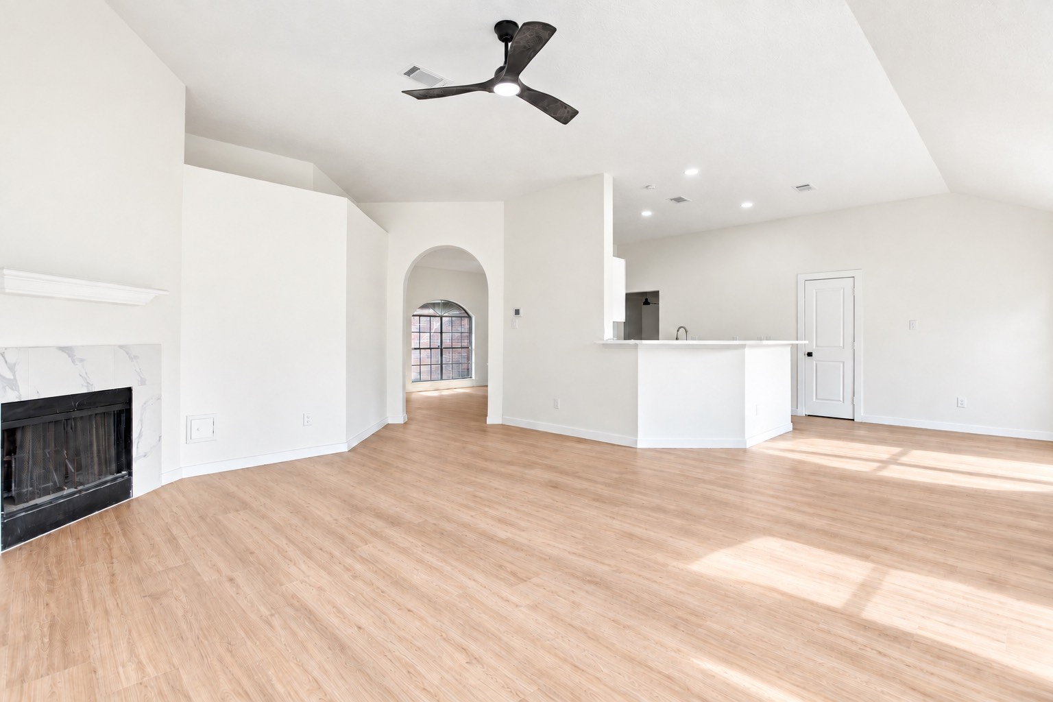 Another angle of the living room!