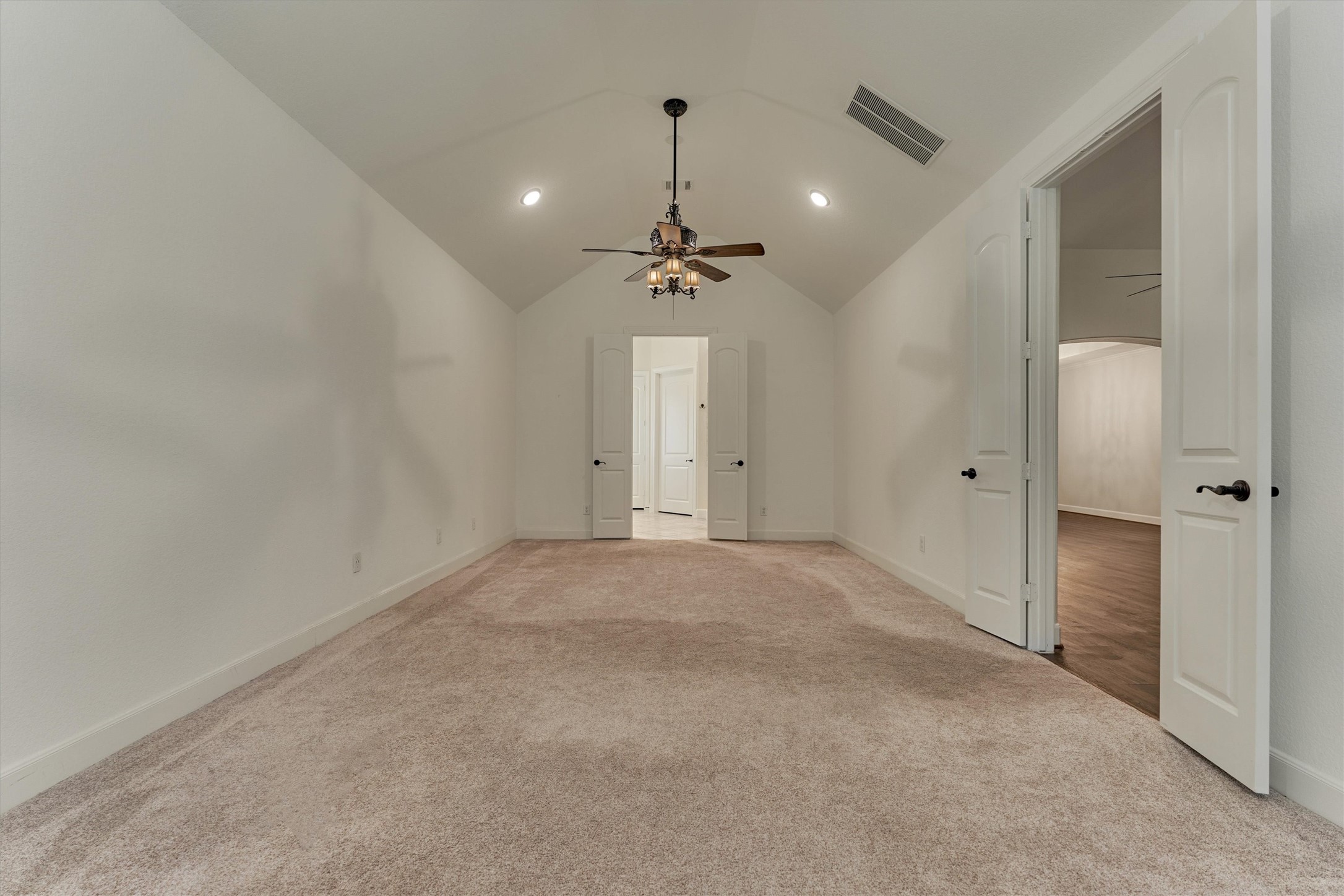 It's incredible to see the amount of space you have in this owner's retreat with extended space!