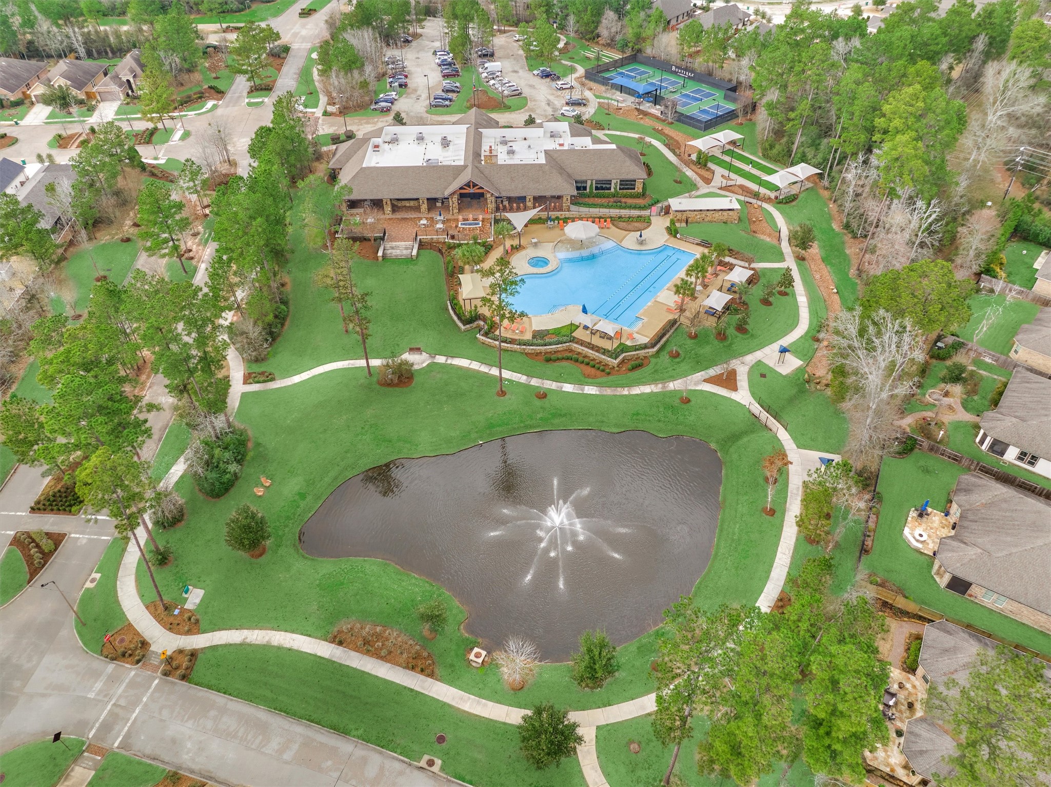 Resort-style living takes center stage at The Club at Bonterra. From the sparkling pool and fitness center to pickleball courts and vibrant social spaces, this is where neighbors become friends and every day feels like a getaway. Resort-style living takes center stage at The Club at Bonterra. From the sparkling pool and fitness center to pickleball courts and vibrant social spaces, this is where neighbors become friends and every day feels like a getaway.