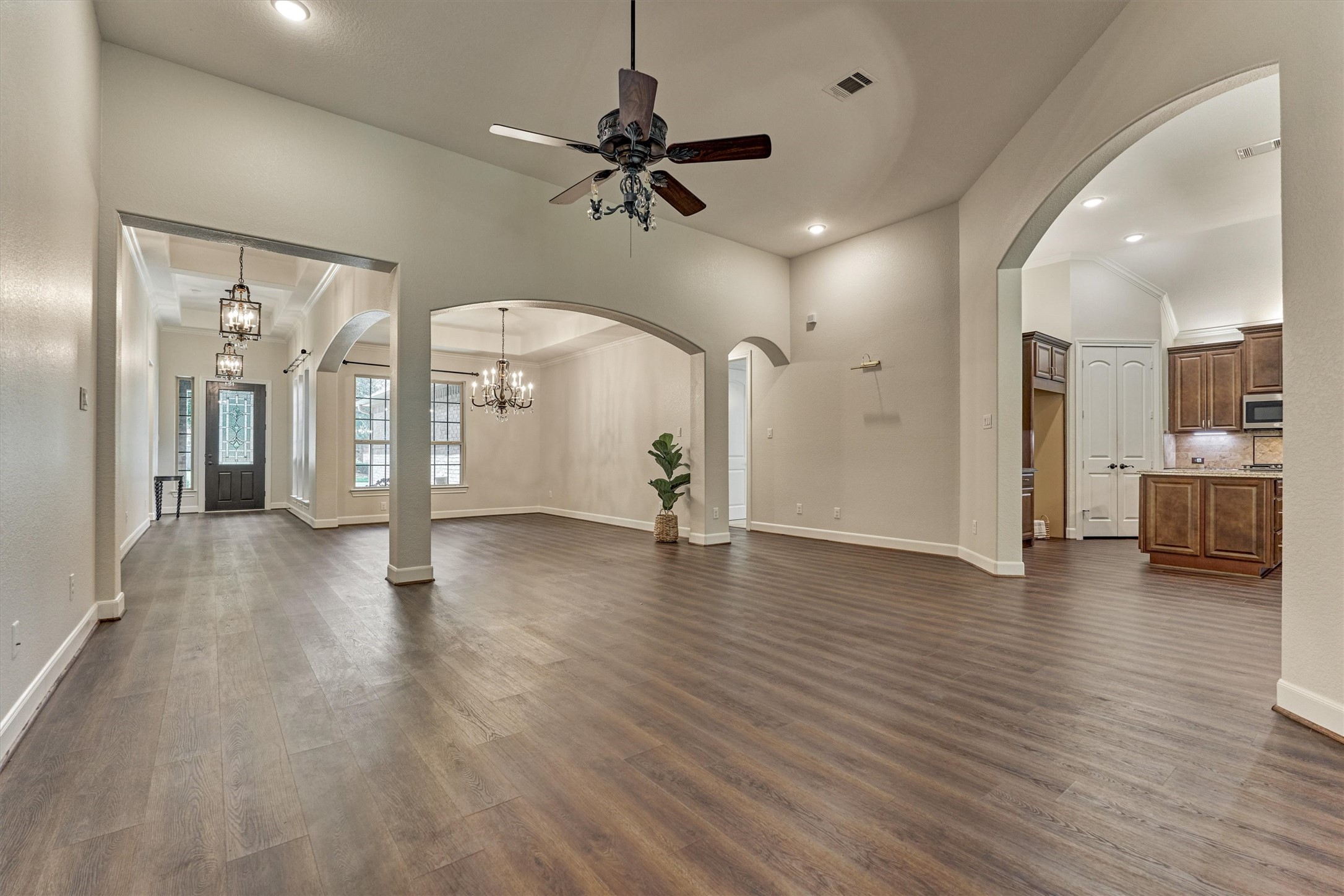 This open-concept layout offers the ultimate flow and functionality throughout! So many opportunities for your personalization.