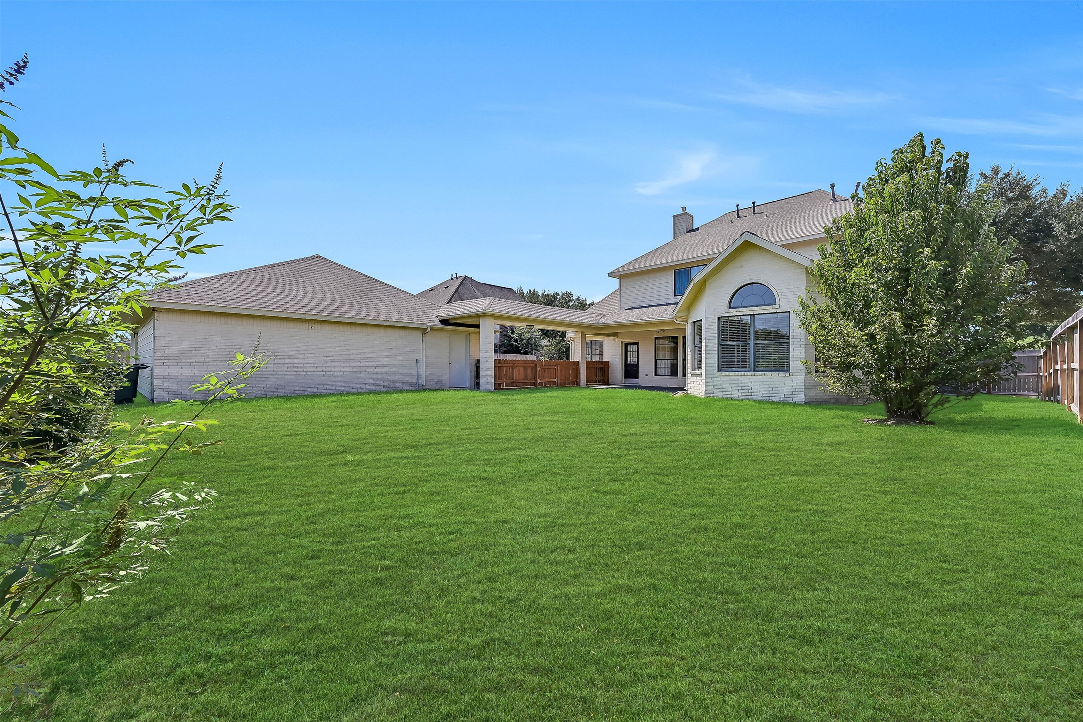 There is plenty of room to play, garden or create your own outdoor retreat in this expansive fenced backyard. The pool-sized lawn, mature landscaping and covered patio provide an excellent foundation for enjoying outdoor living.