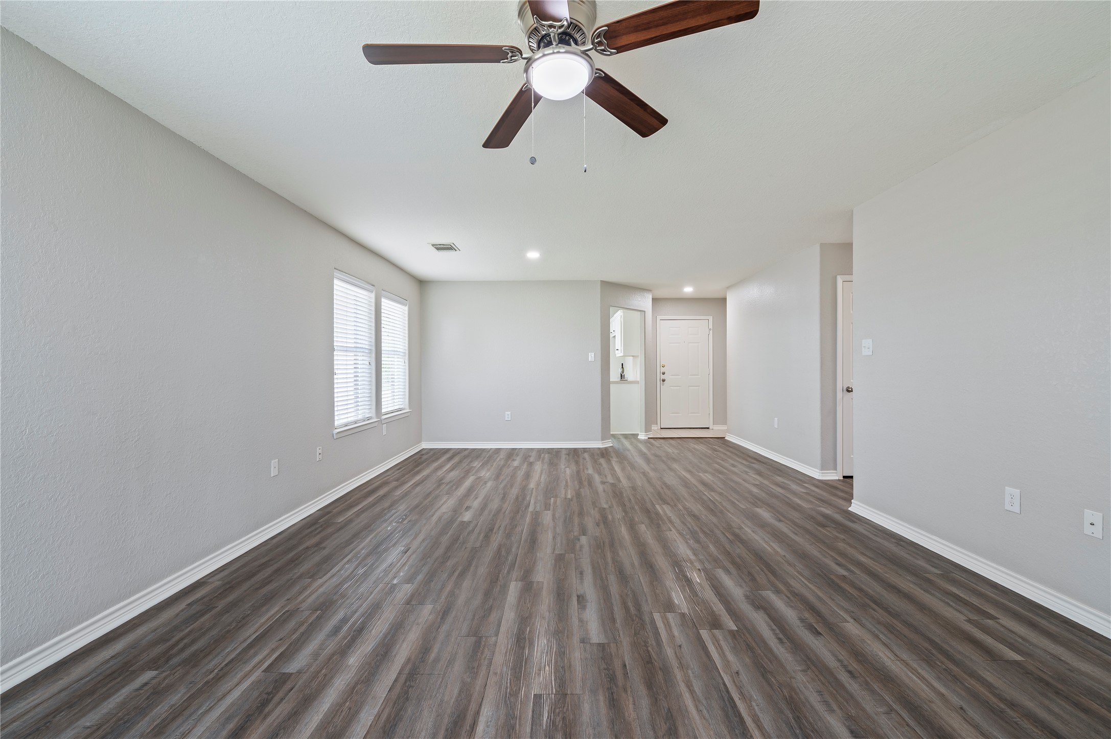 Another view of the open concept.
