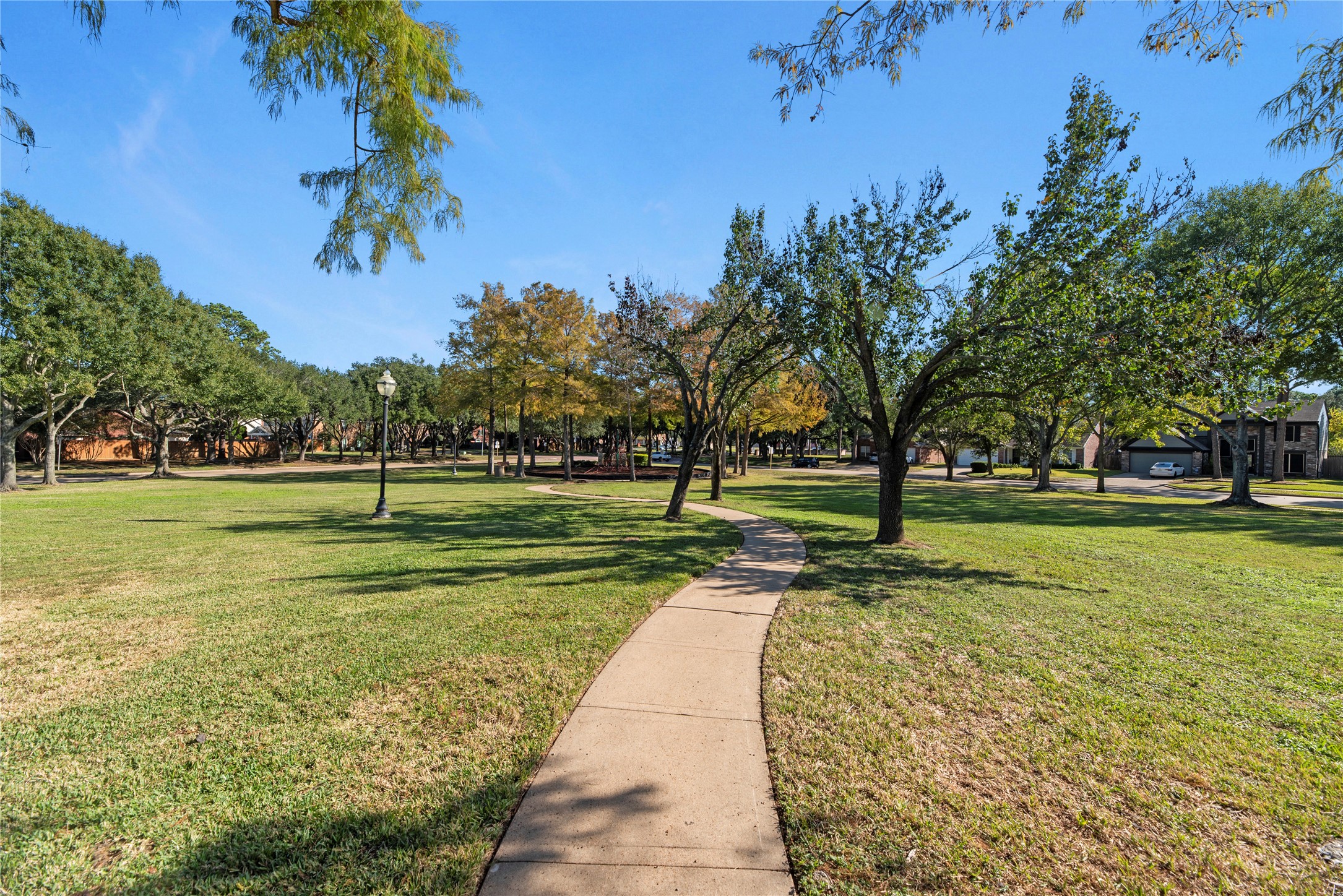 Winding sidewalks weave through the neighborhood, connecting expansive green spaces & parks to create a peaceful setting for walking, playing & enjoying time outdoors.