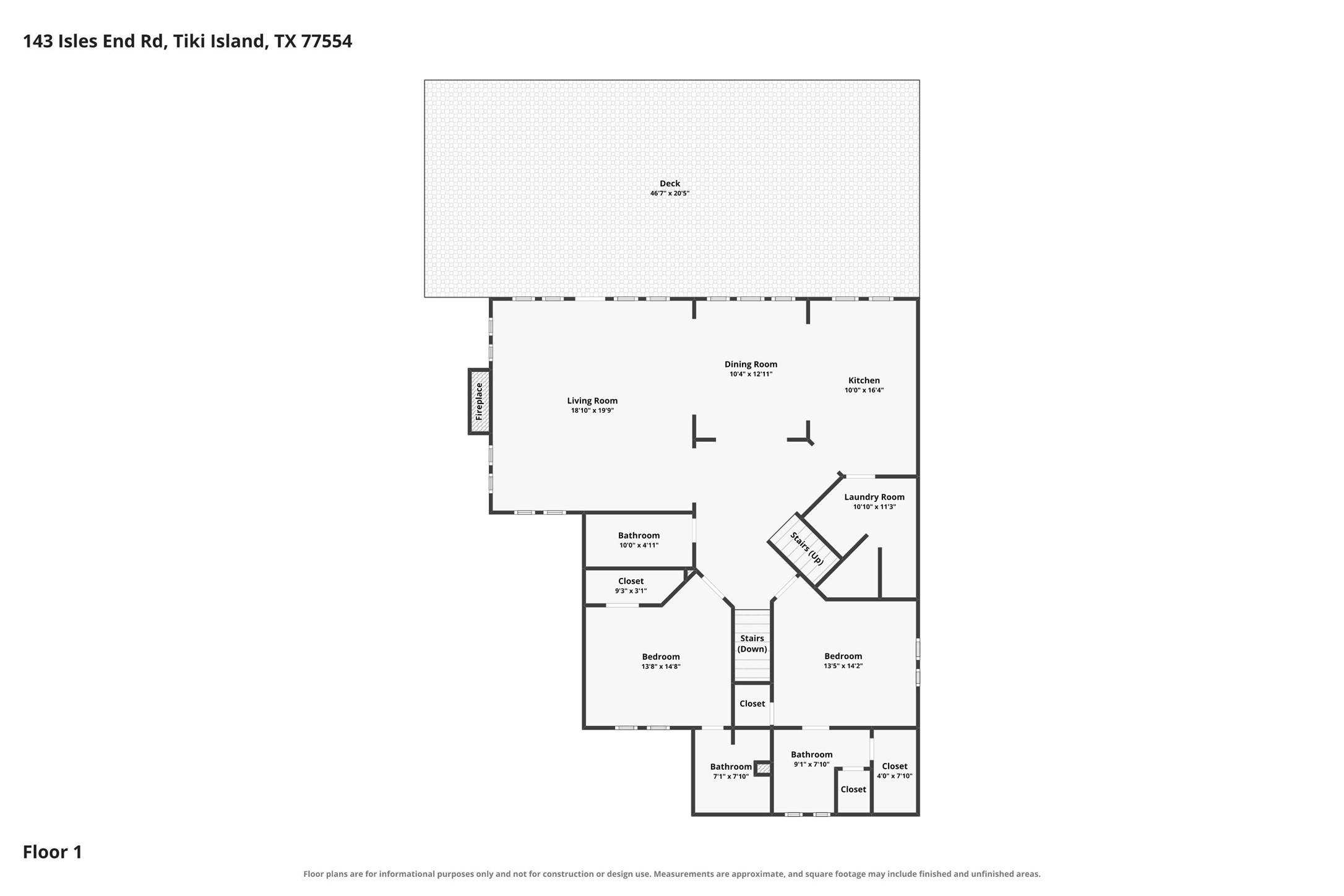 143 Isles End Road, Tiki Island, TX 77554