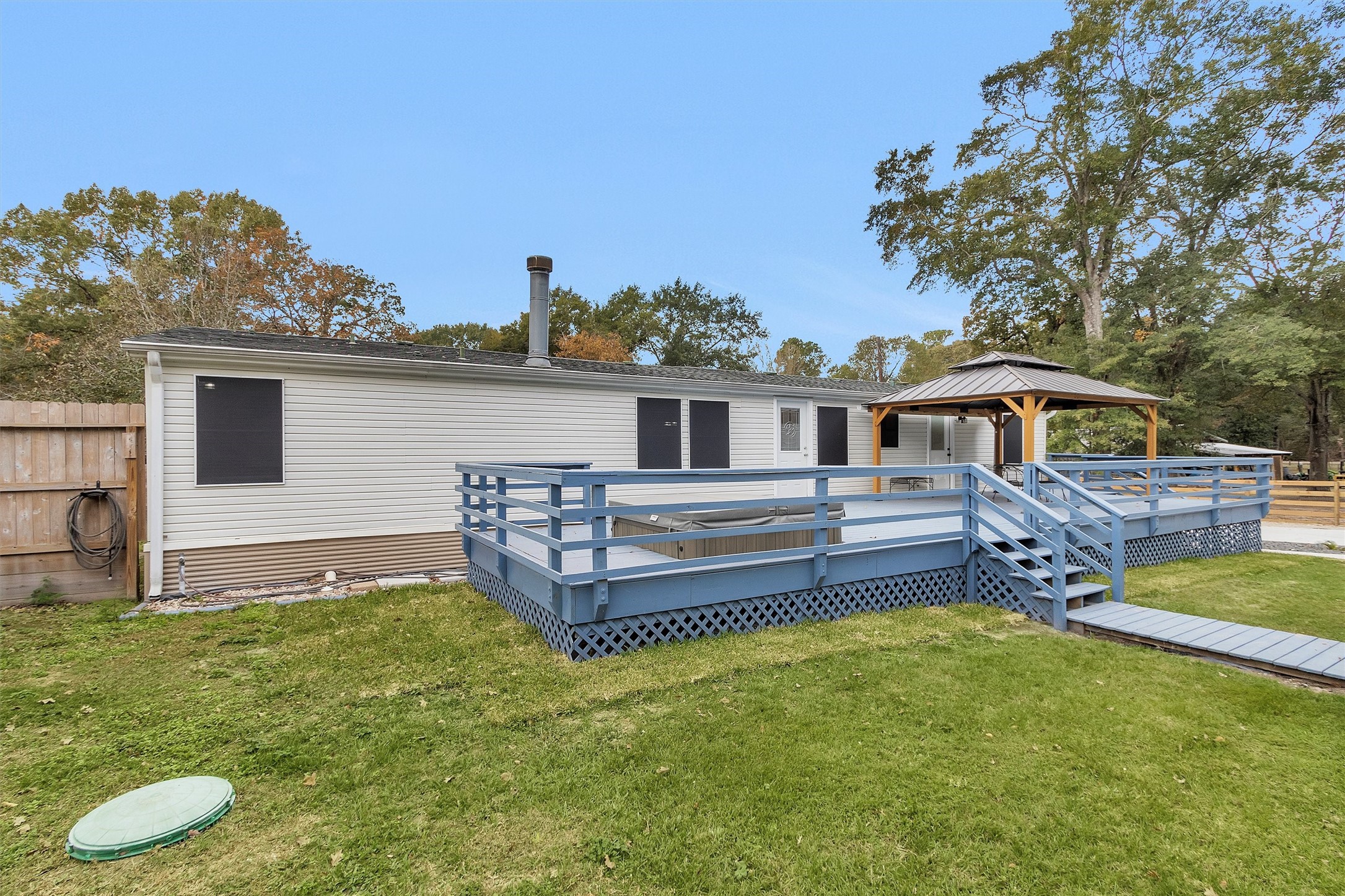 Relax in the privacy of your own backyard