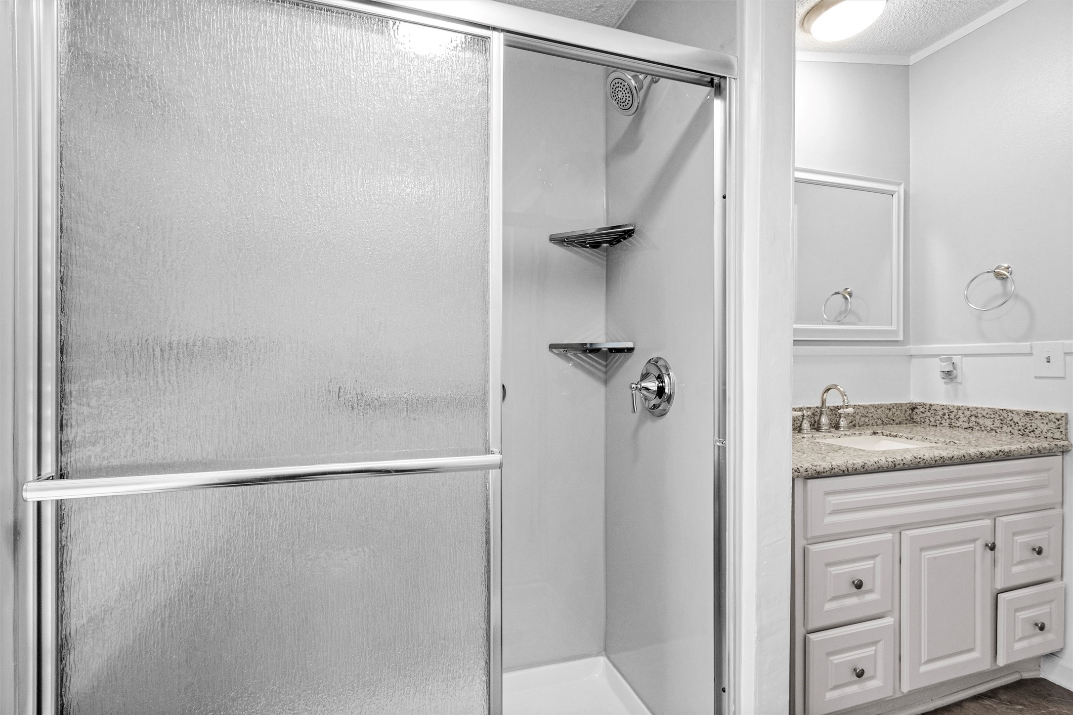 Walk in shower