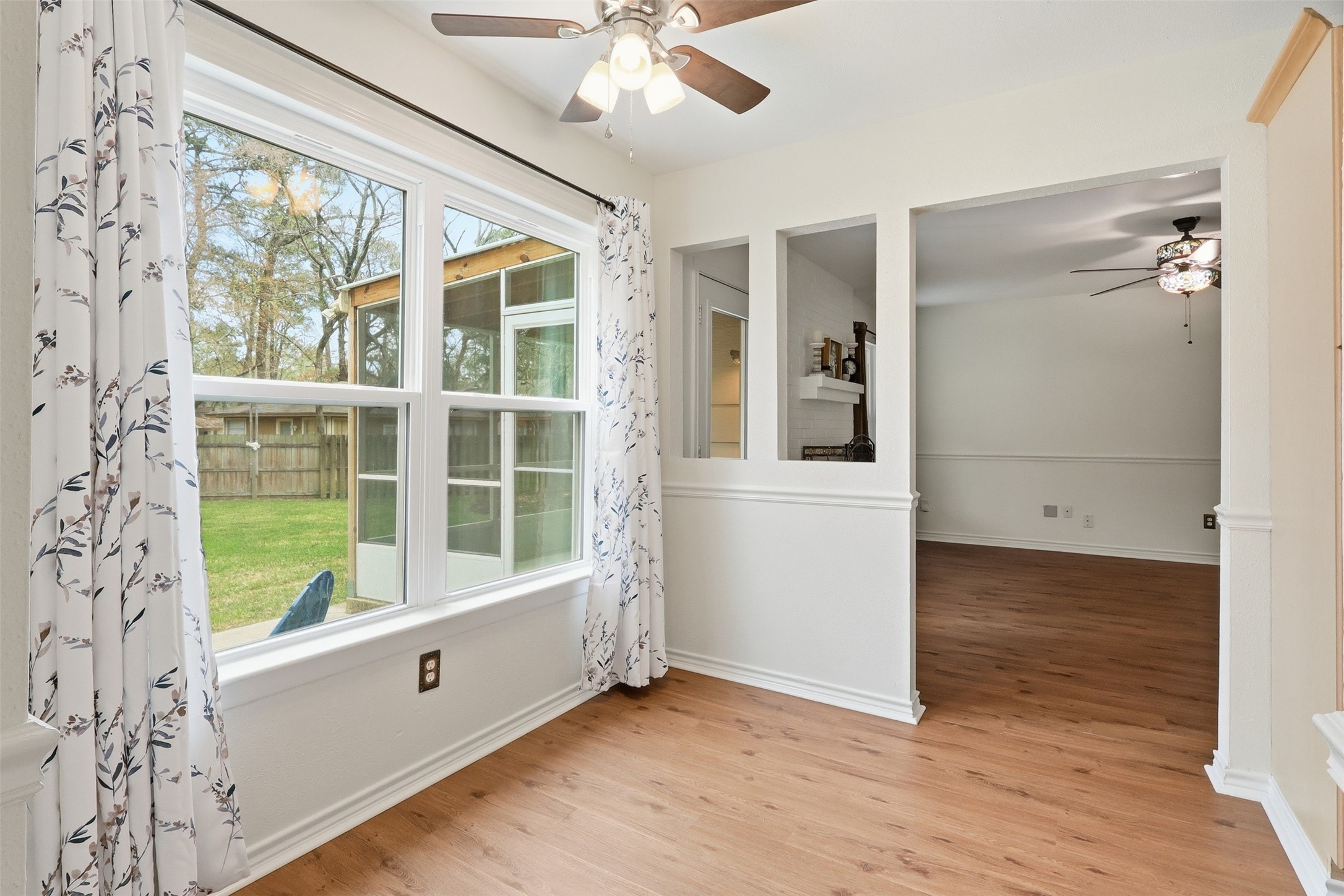 This breakfast nook is a great place to start your day!