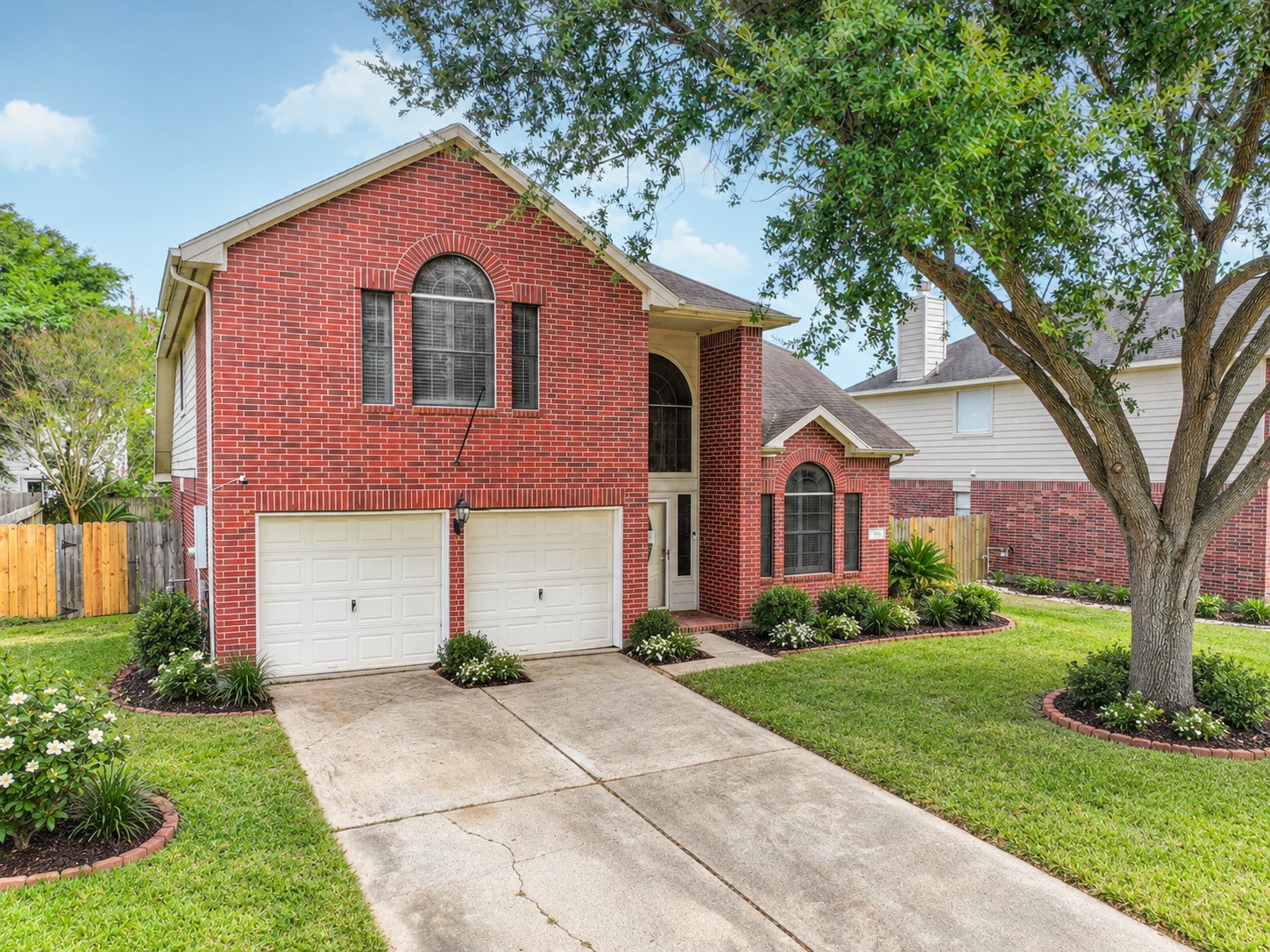 Front of home -virtual landscaping added
