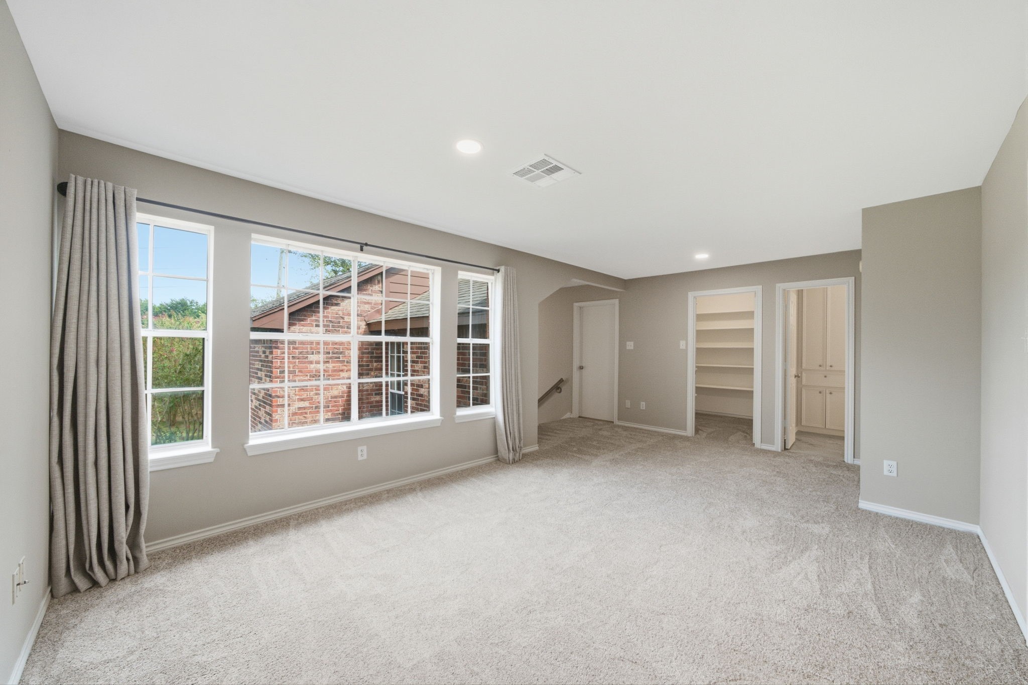 Perfect for a game room, lounge, homework area, or upstairs living room, this space gives everyone room to spread out.