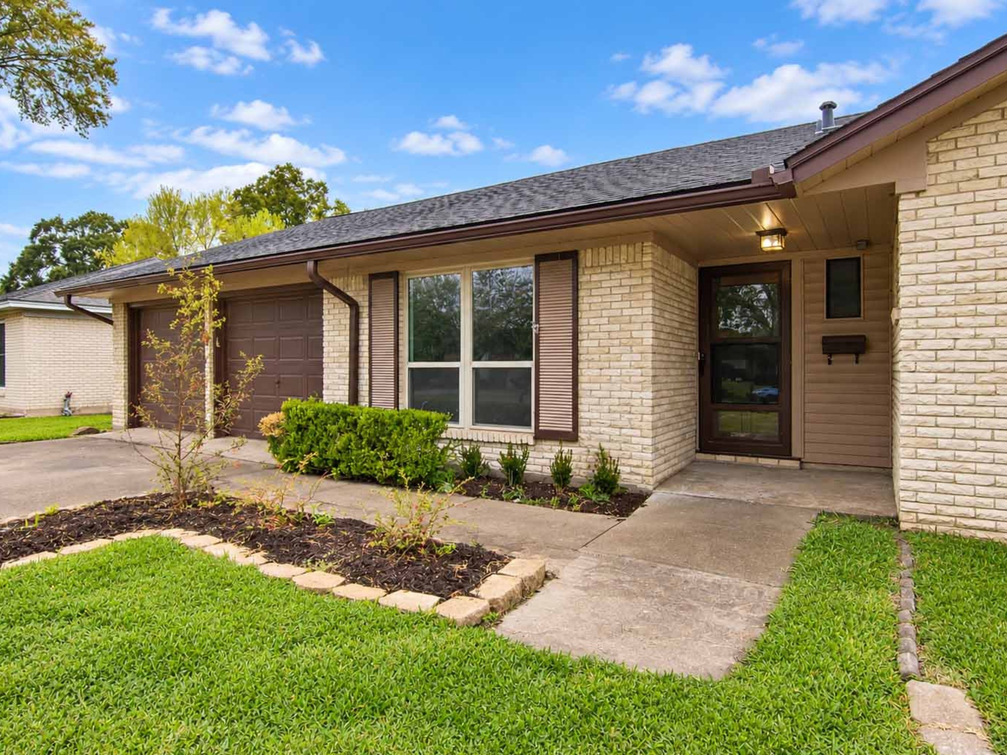 Good curb appeal.