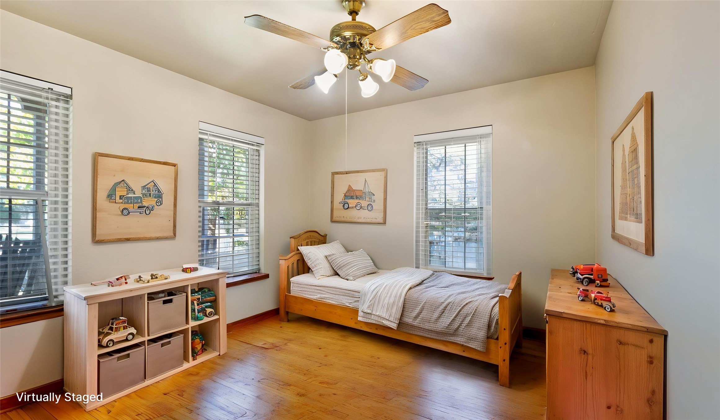 Second Bedroom Virtually Staged