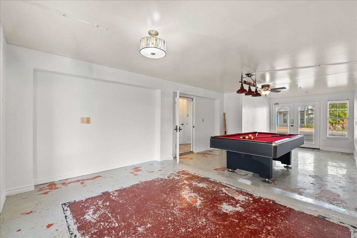 Downstairs Living Space