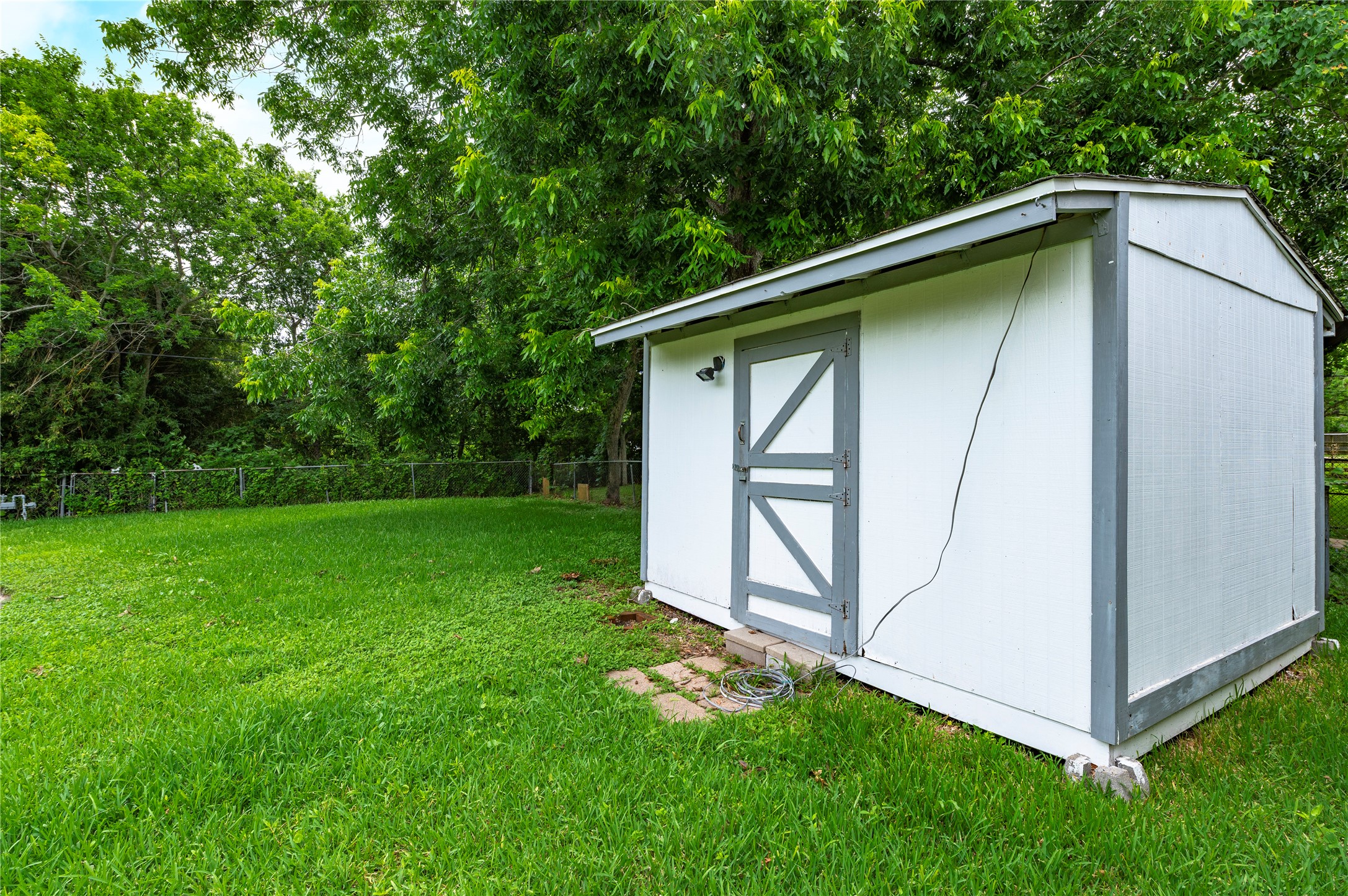 shed space for storage