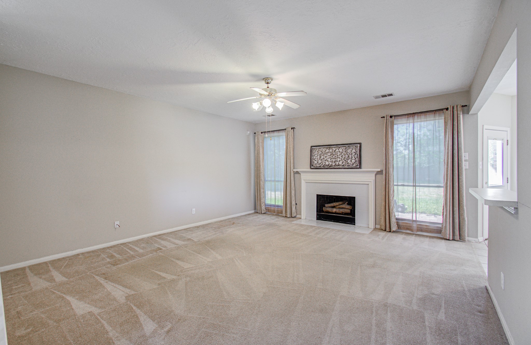 The heart of the home! Generously sized family room offers plenty of space for comfortable seating, movie nights and everyday gatherings.