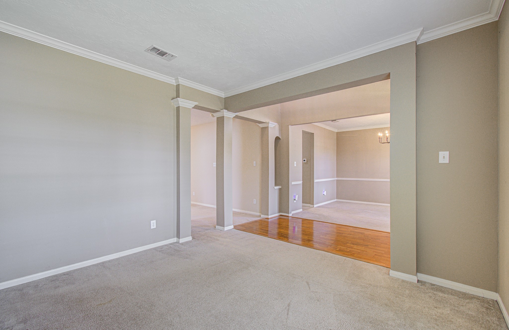 Room to make it your own! Separate front living area provides versatility for working from home, entertaining guests or creating a space that suits your lifestyle.