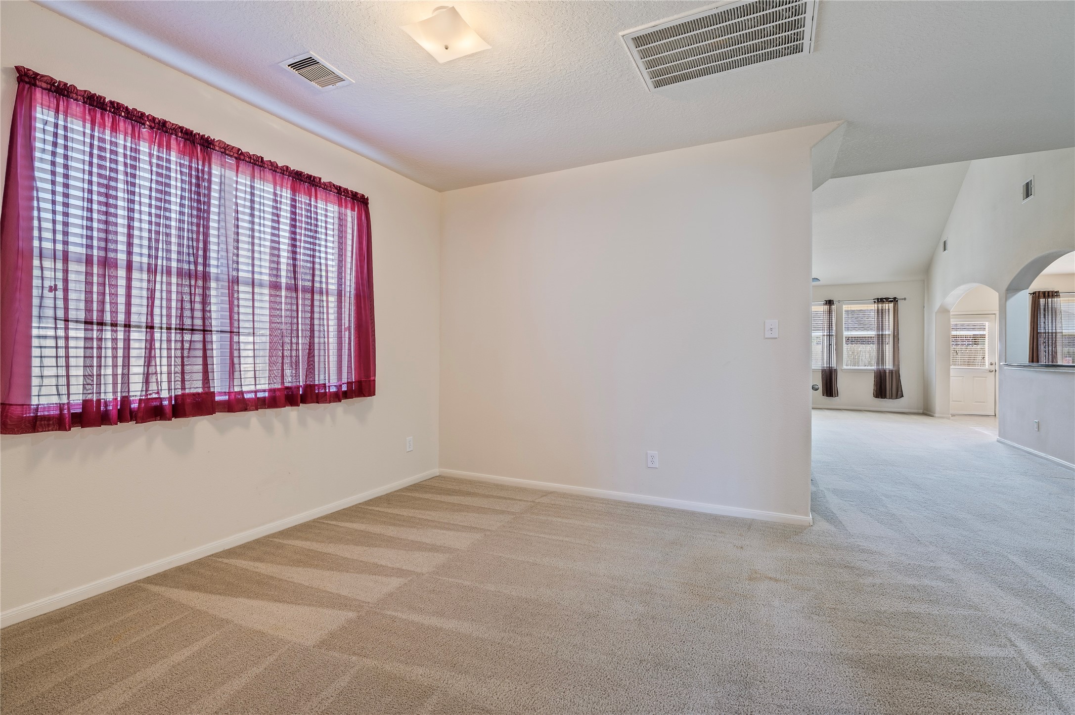 Another view of the formal living room, which flows easily into the rest of the first floor.