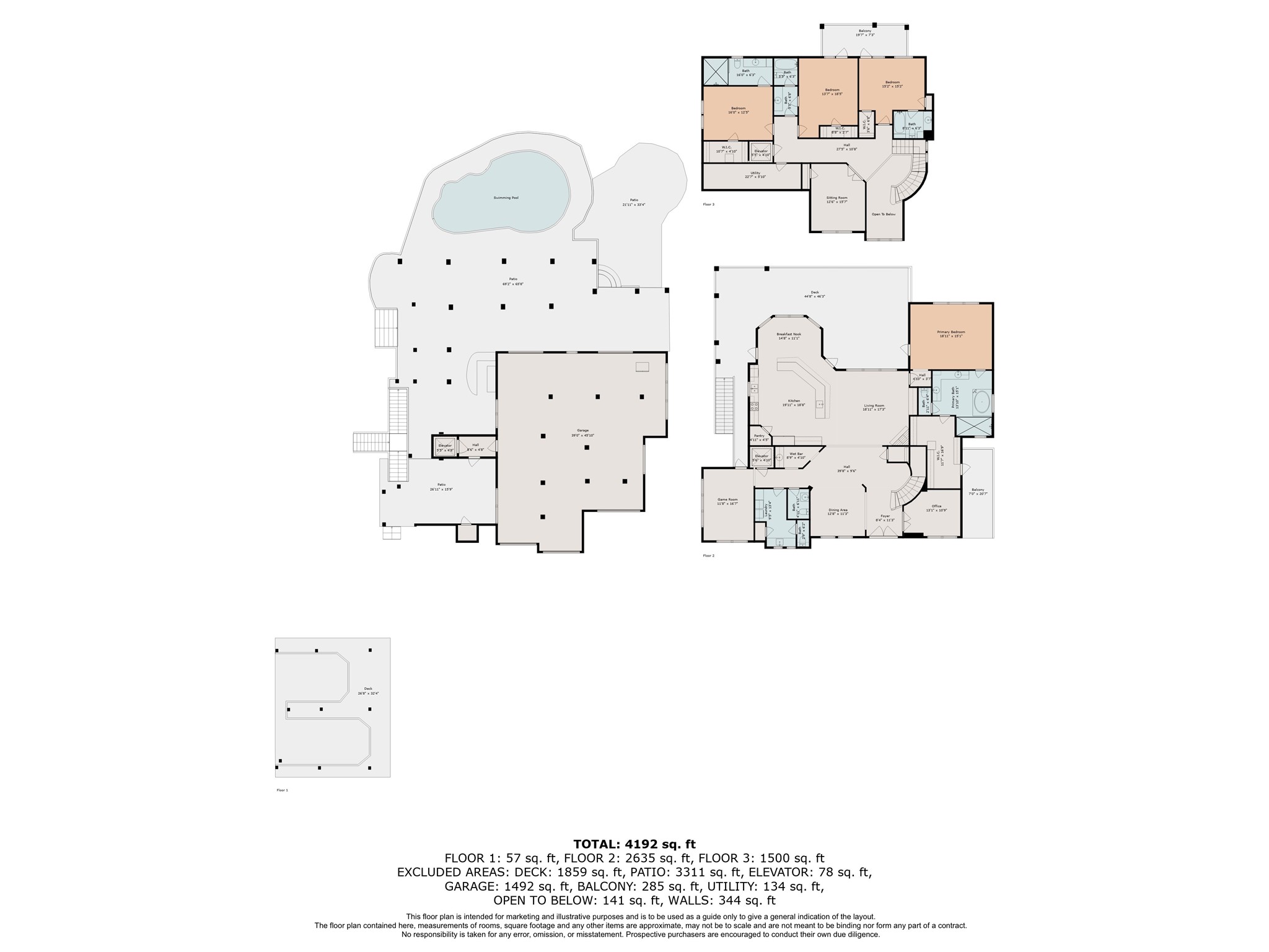 See Floorplan Section in Attachments