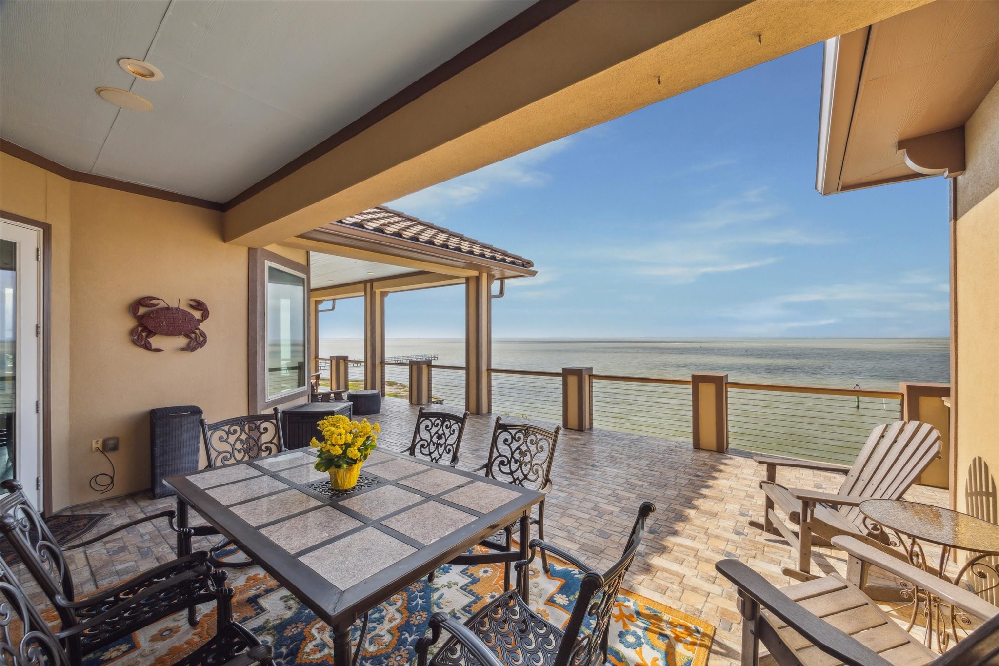 High impact windows of varying sizes and styles throughout