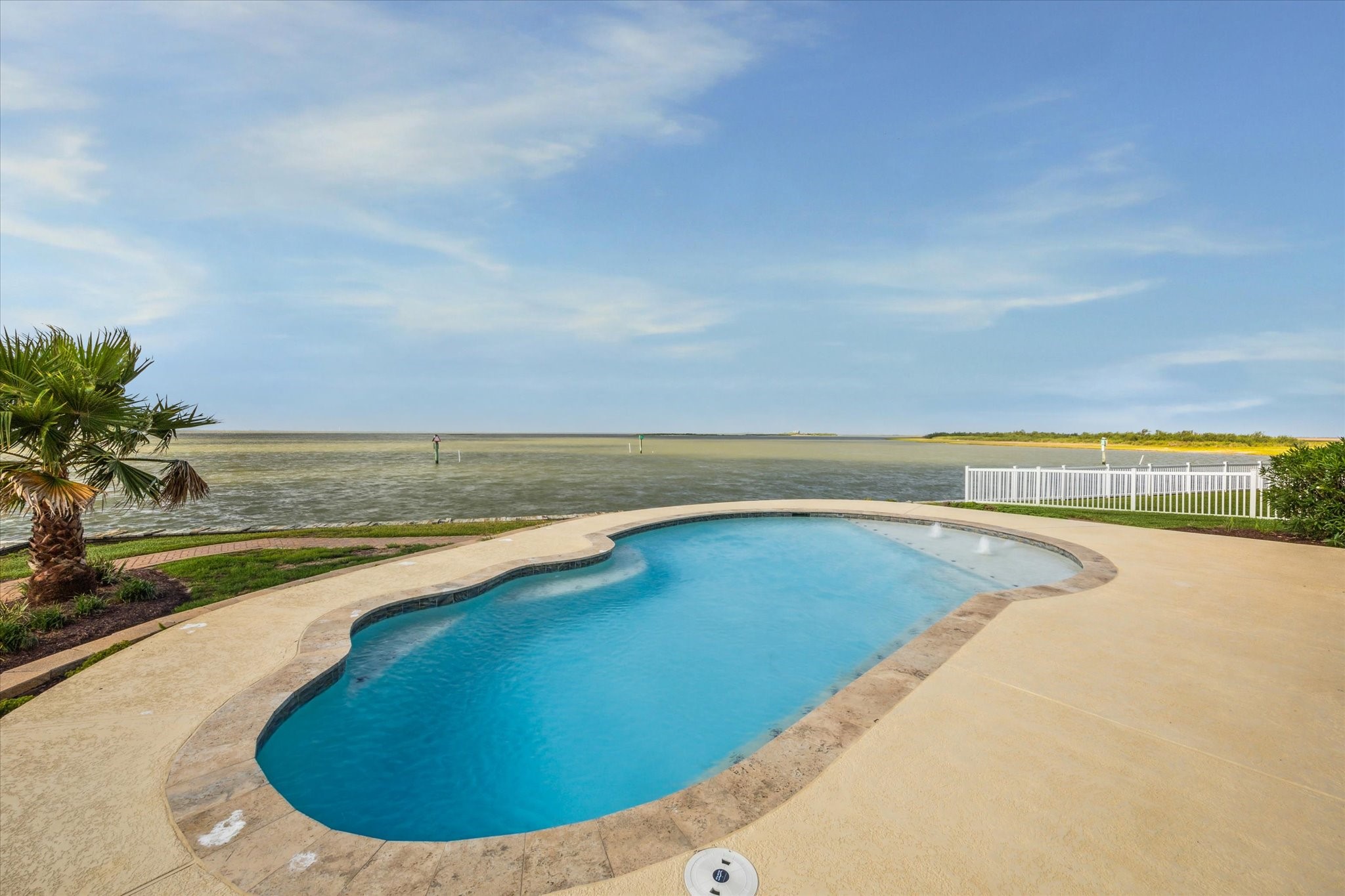 Entire structure built in compliance with 2006 IRC International
Residential Building Code for windstorm insurance purposes 
Certificate of Completion dated 3/3/2014. Bayfront views from the right angle of the pool area