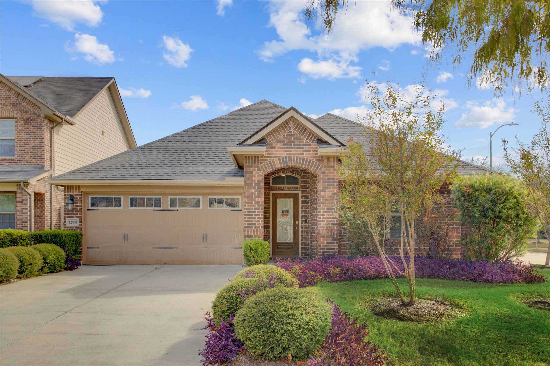 Welcome home! Beautiful brick exterior, arched entry, manicured landscaping, and an inviting covered front porch set the tone for your NEW HOME! Welcome home! Beautiful brick exterior, arched entry, manicured landscaping, and an inviting covered front porch set the tone for your NEW HOME!