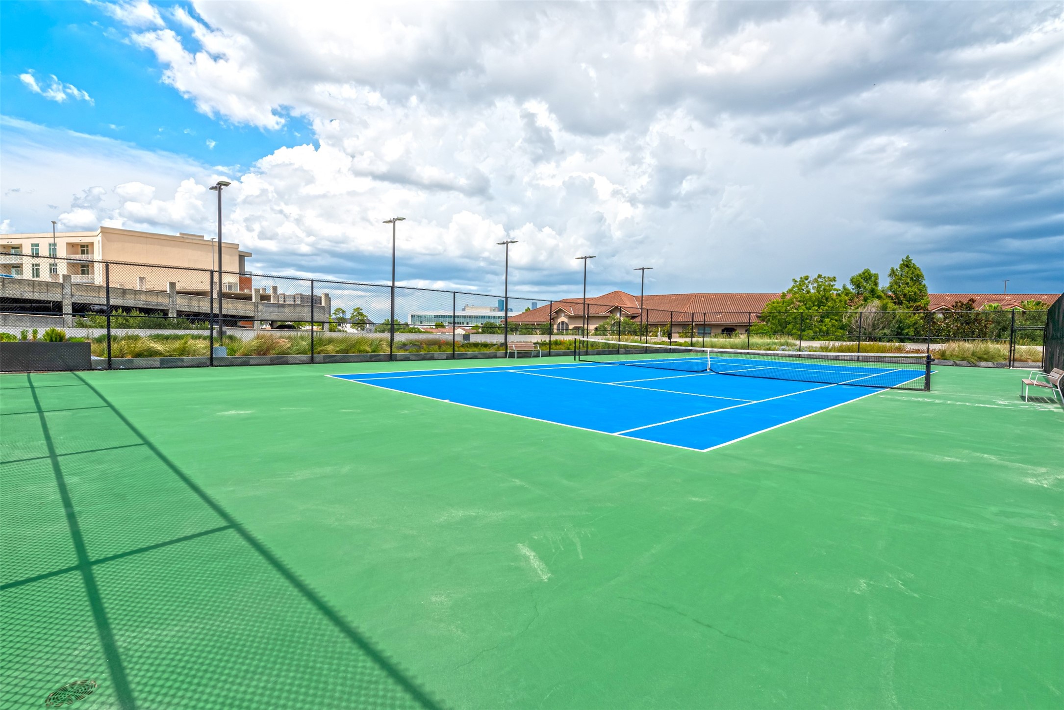 Whether you're looking for a doubles or singles match, you can play anytime without leaving home.