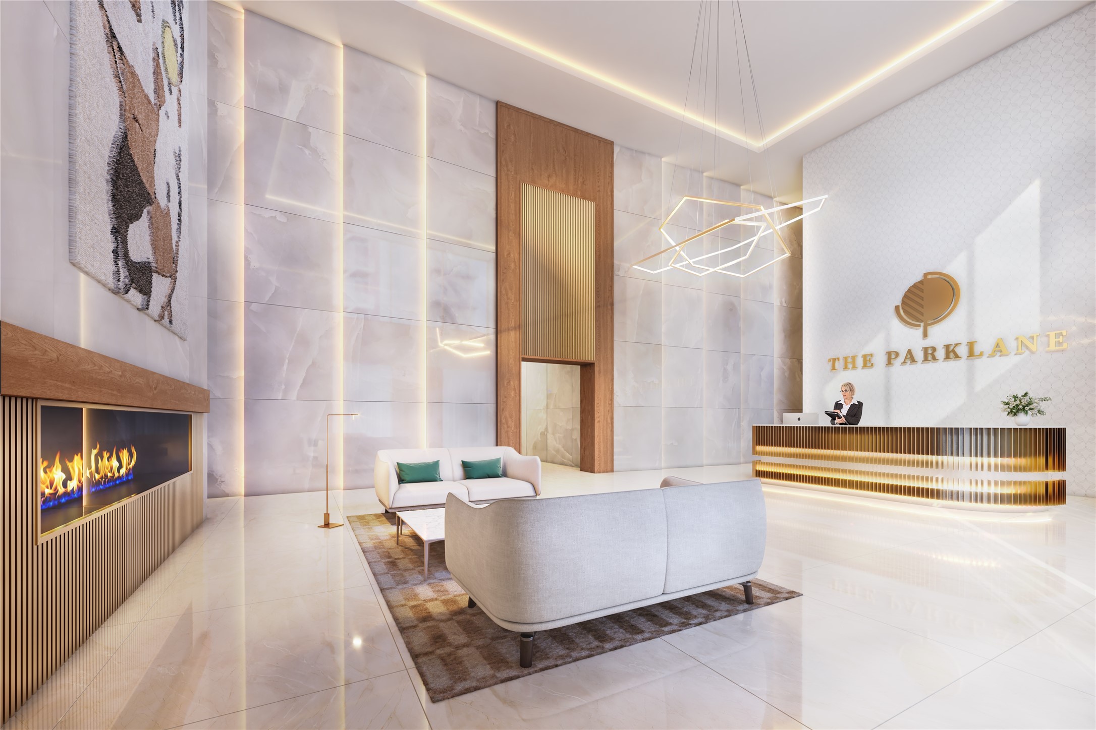 Our gorgeous lobby is now fully renovated.