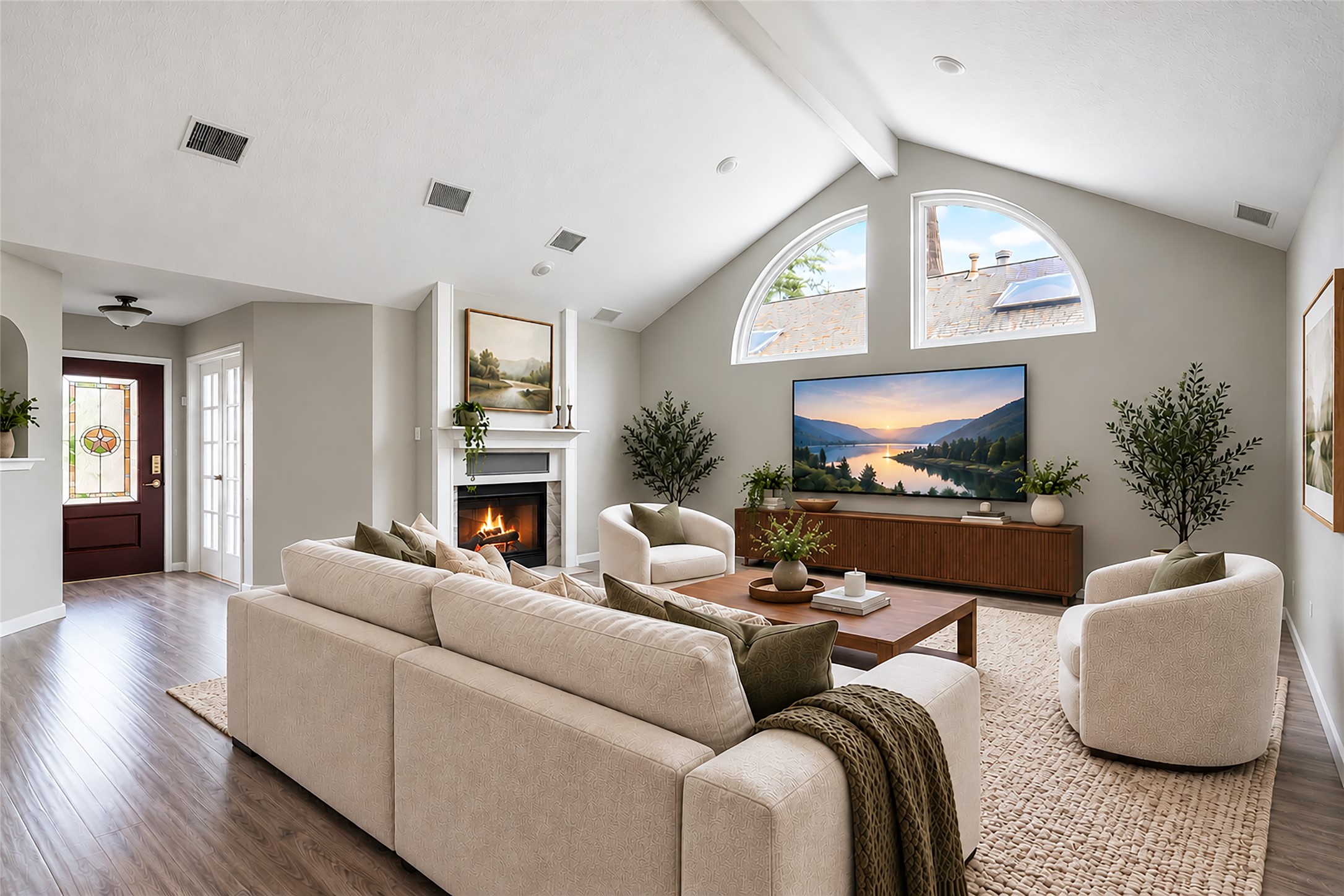 Family Room - This picture has been virtually staged