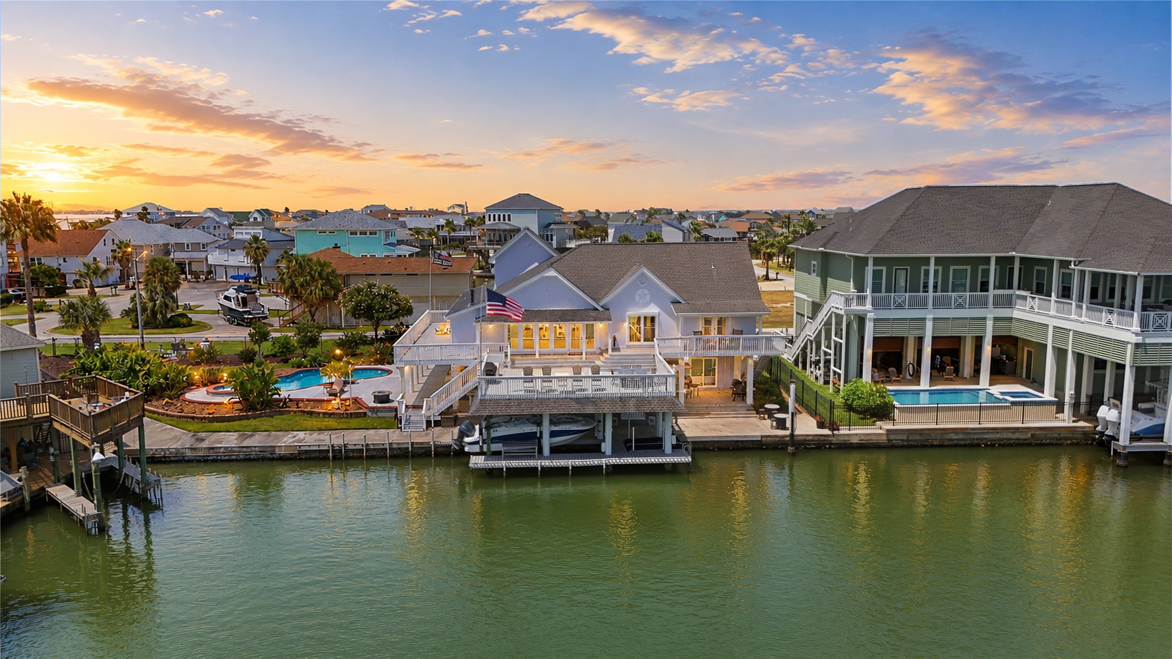 Welcome to waterfront living on Tiki Island, where a private pool and spa, expansive outdoor living spaces, and direct canal access come together to create the ultimate setting for relaxing, entertaining, and enjoying life on the water. Welcome to waterfront living on Tiki Island, where a private pool and spa, expansive outdoor living spaces, and direct canal access come together to create the ultimate setting for relaxing, entertaining, and enjoying life on the water.