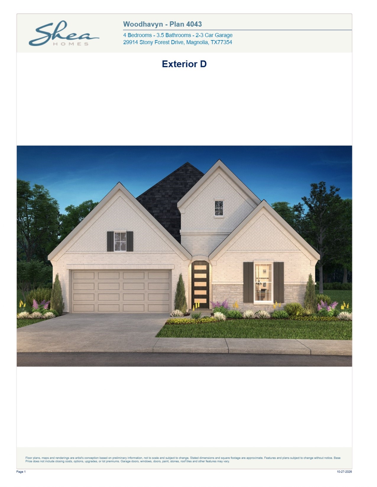 29776 Brushy Gables Drive, Magnolia, TX 77354