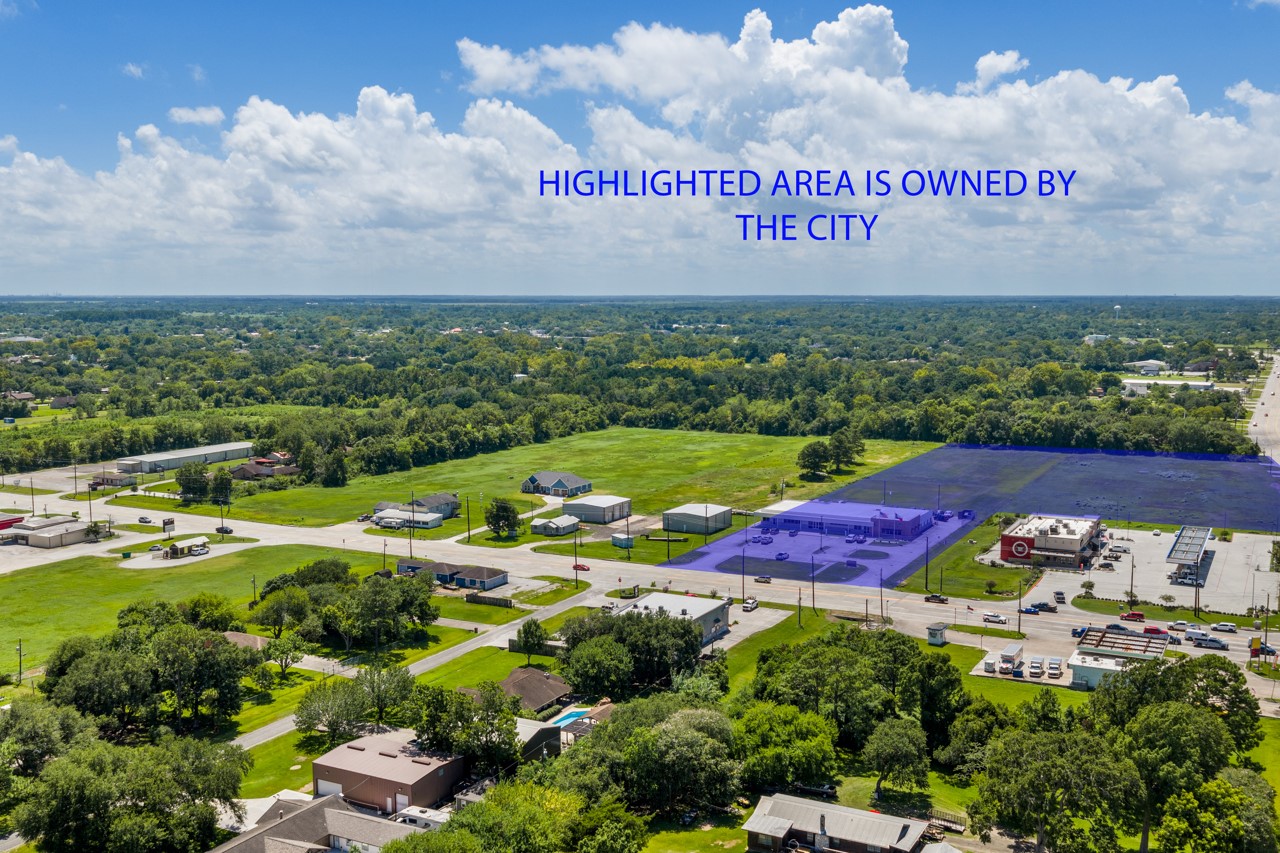 Shaded area is owned by City of Santa Fe.